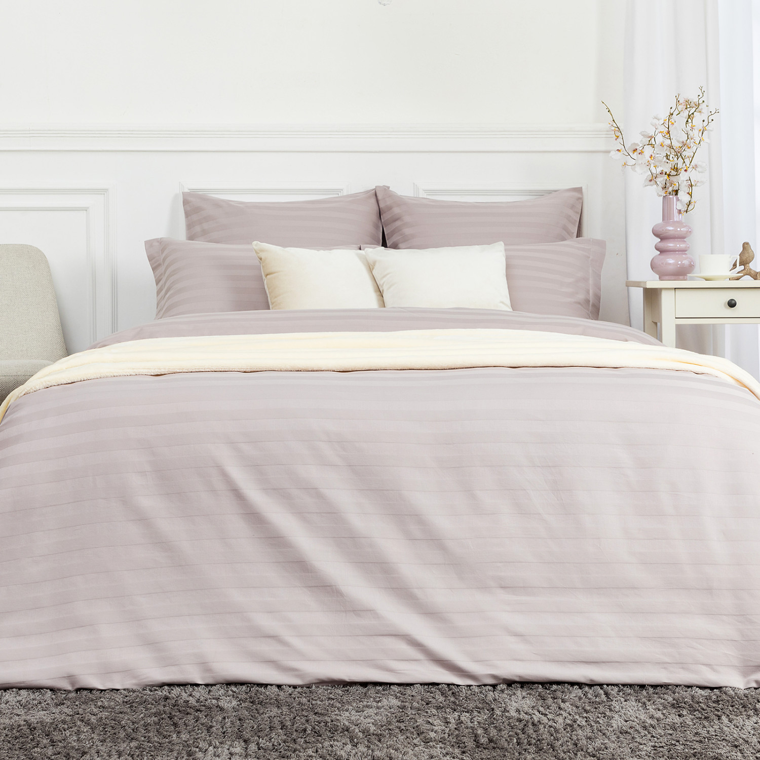 Постельное белье Эфирная роза/Ethereal rose - фото № 11