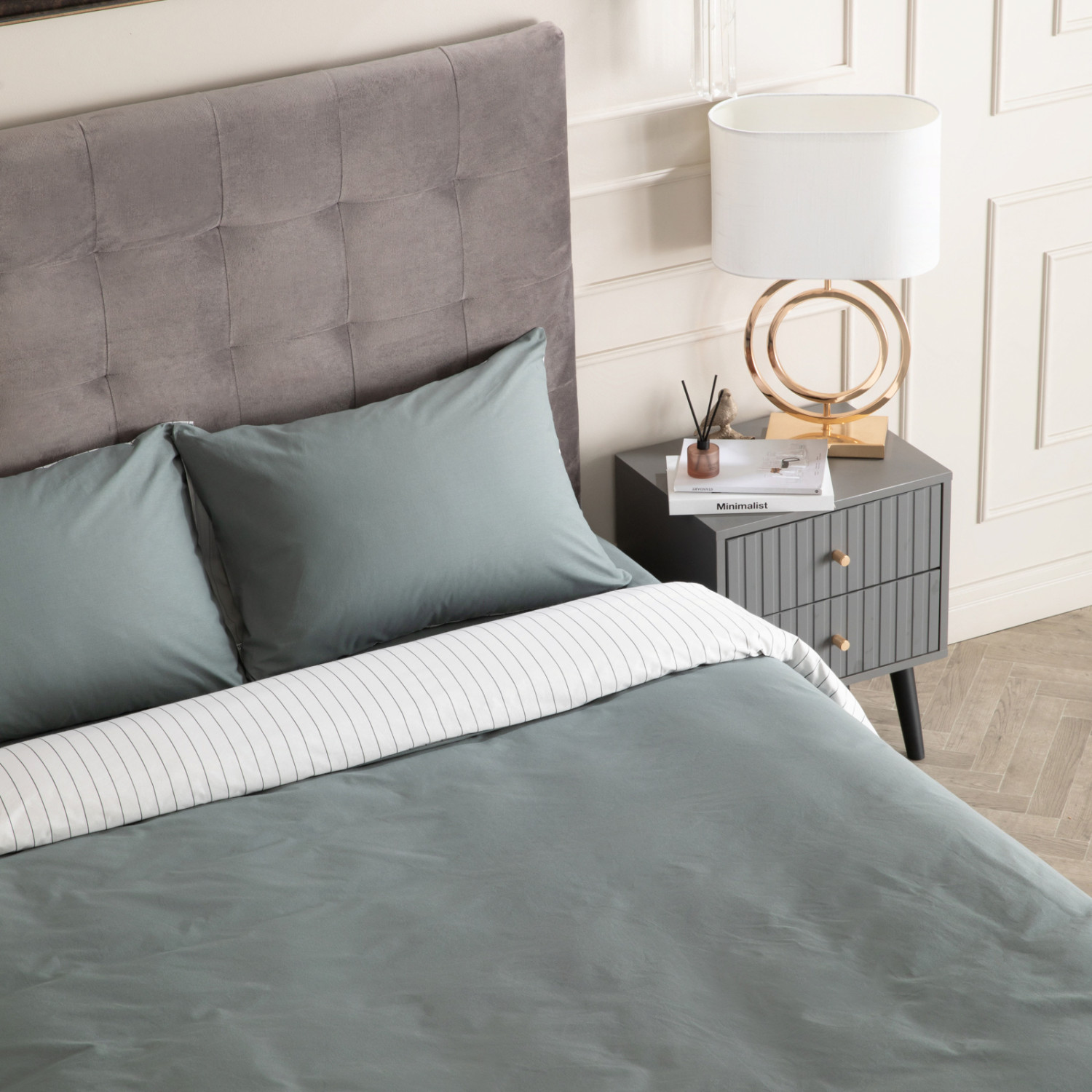 Постельное белье Graphit stripe - фото № 9