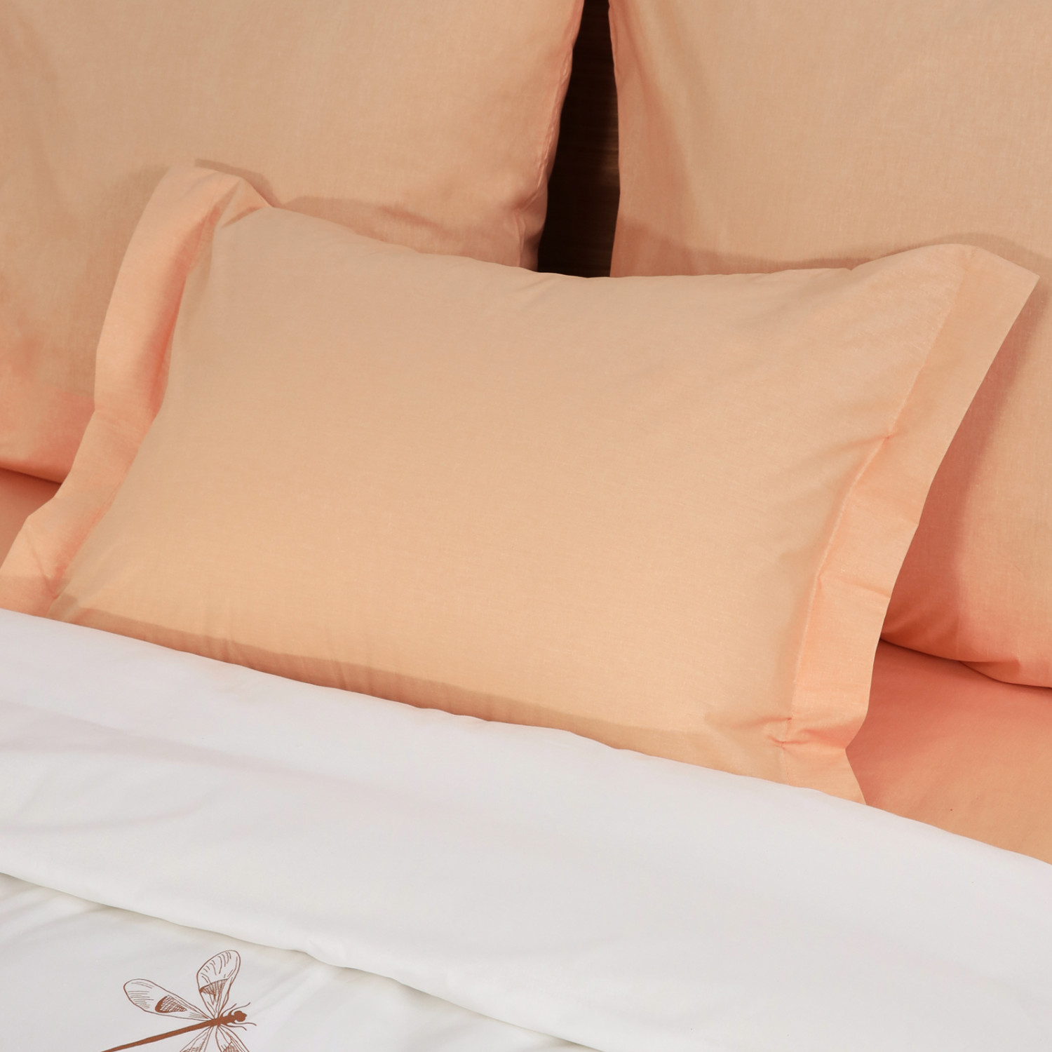 Постельное белье Alba, оранжевое - фото № 6