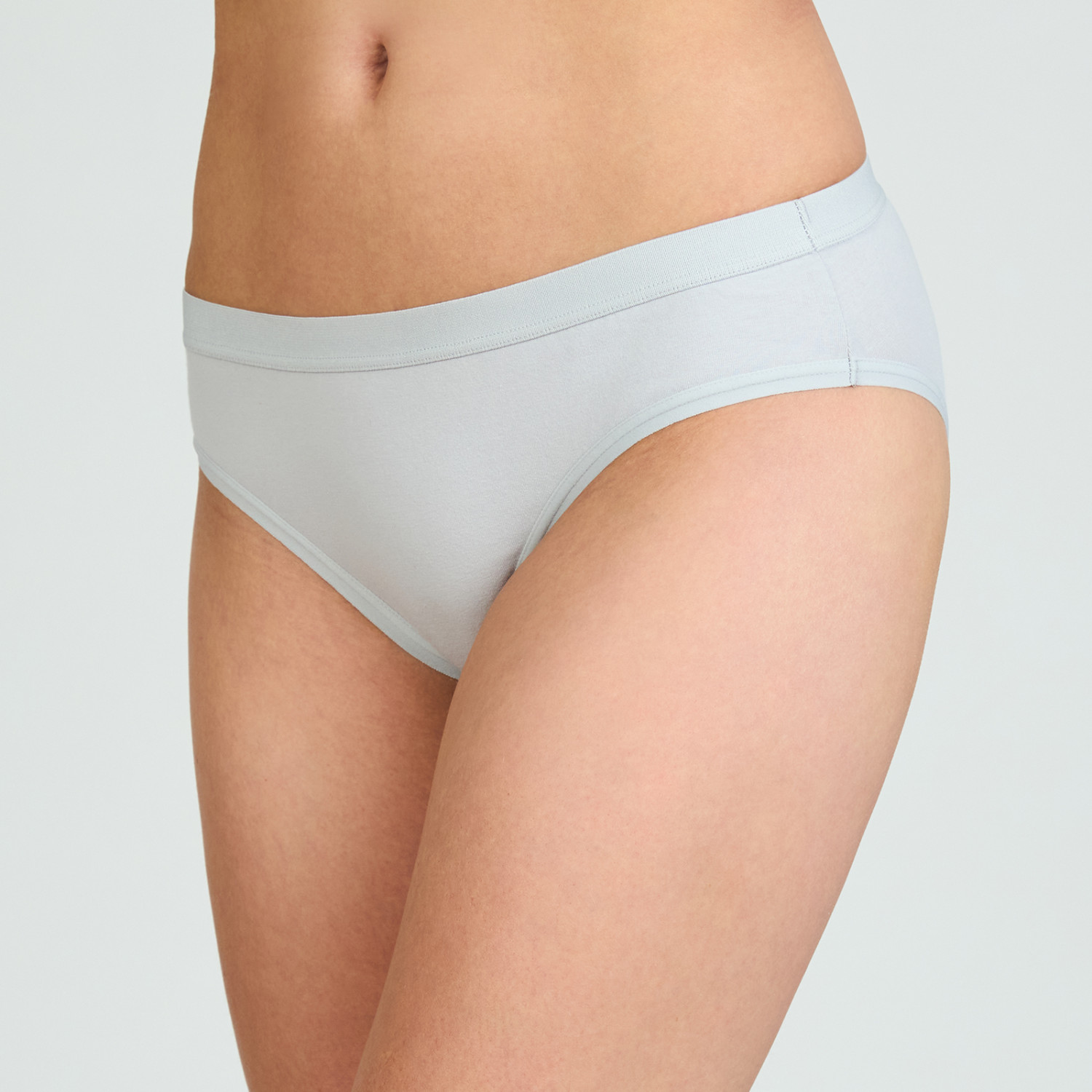 Набор трусов Slip, белый/серый/розовый - фото № 2