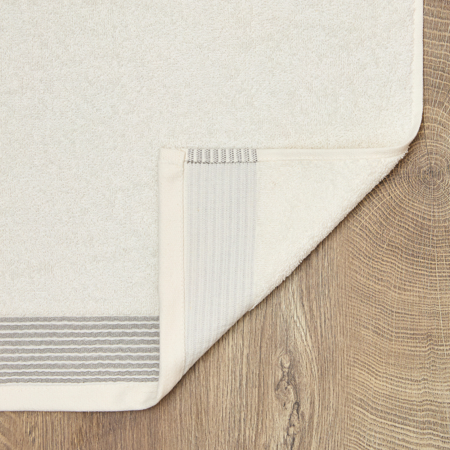 Полотенце махровое Galio, серое - фото № 4