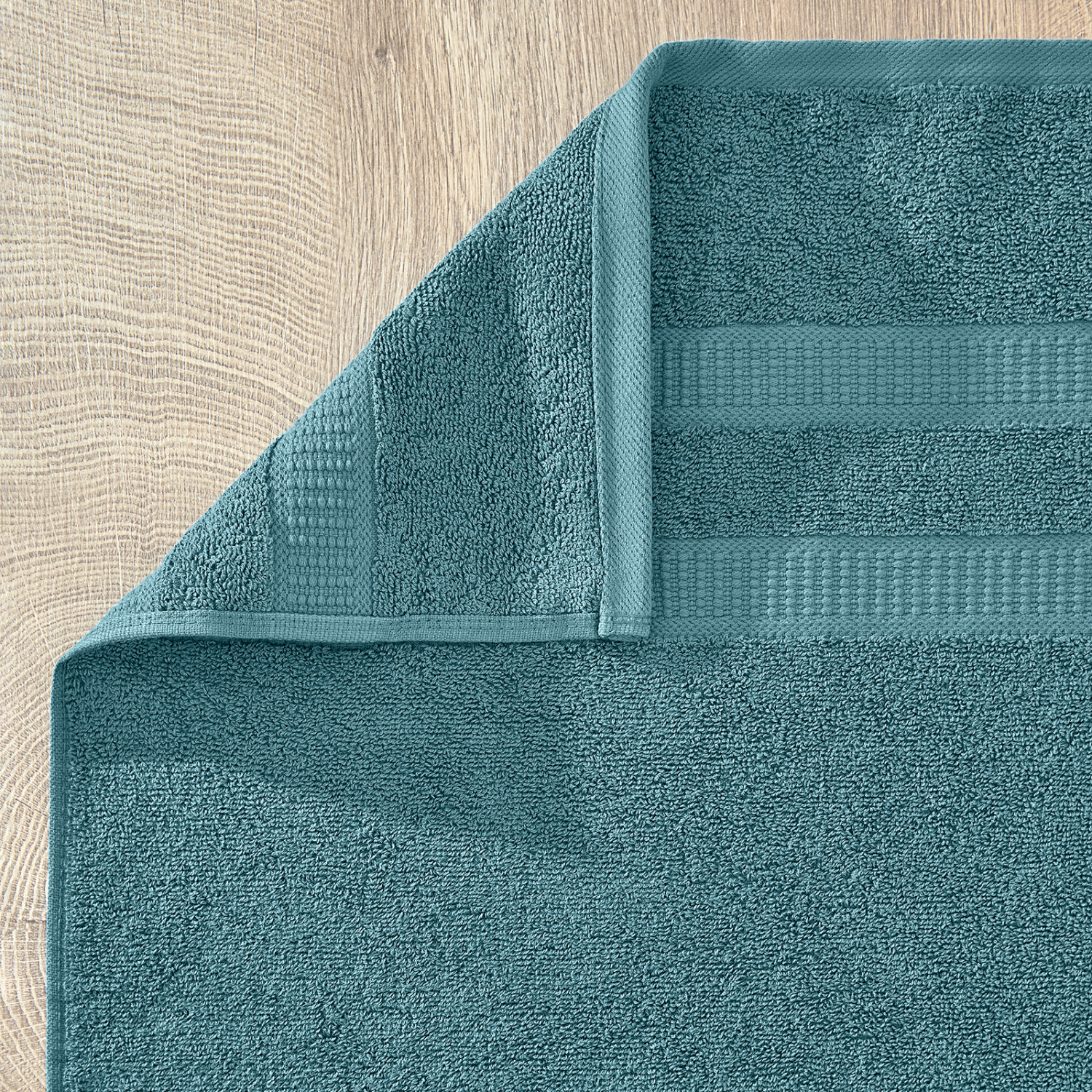 Полотенце махровое Bettino, бирюза - фото № 5