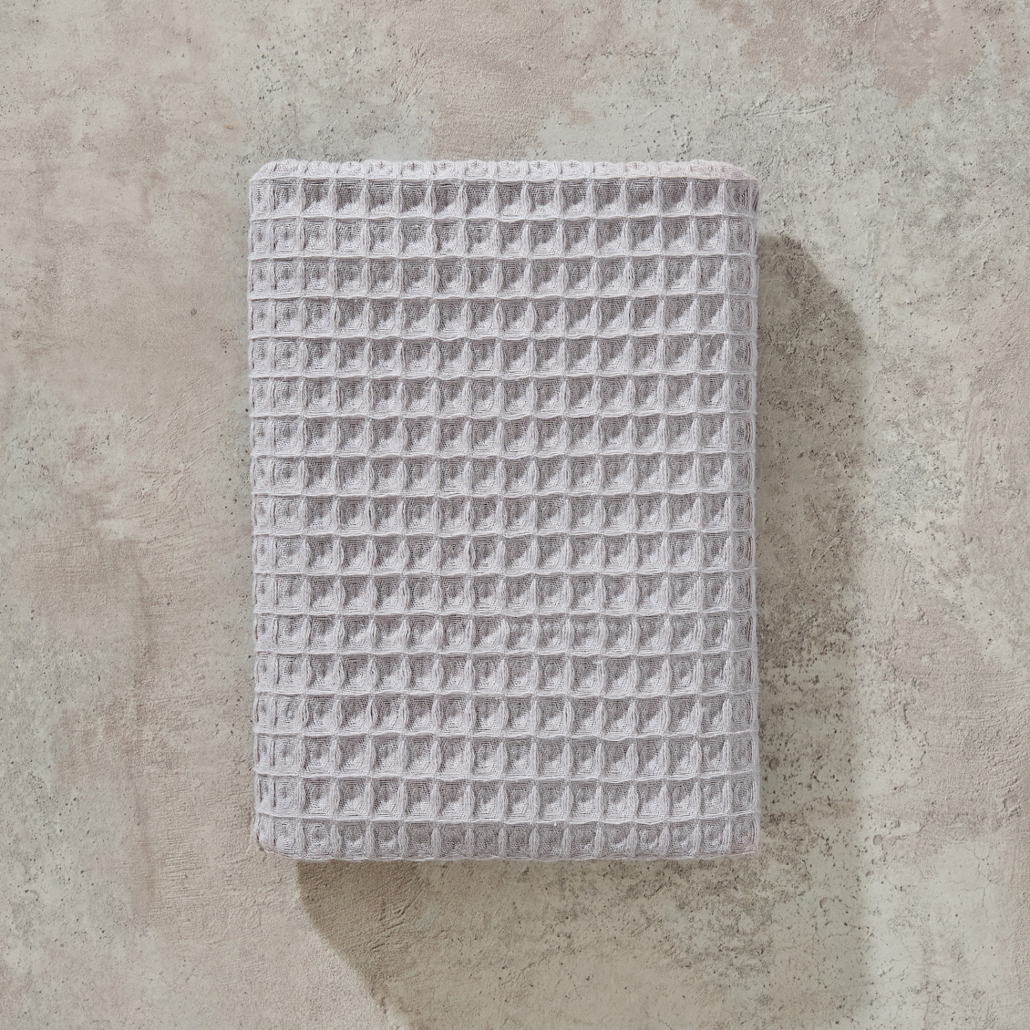 Полотенце вафельное Lorgo, серое - фото № 4