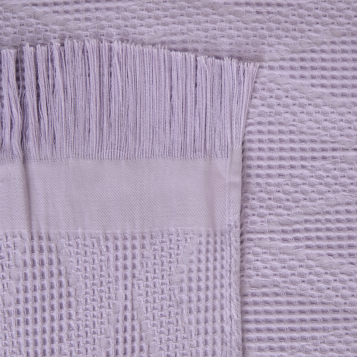 Покрывало Вафля/Cialda, сирень - фото № 4