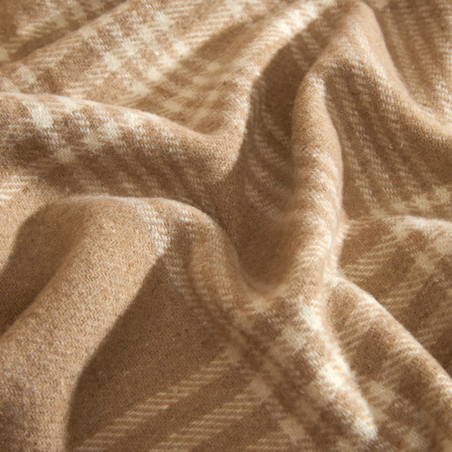 Плед Lana caliente, бежевый - фото № 7