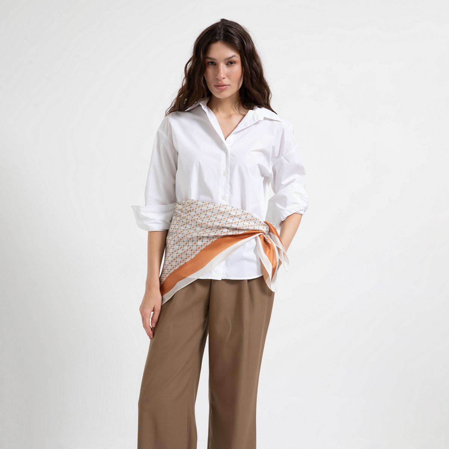 Платок шейный Dotty I - фото № 4