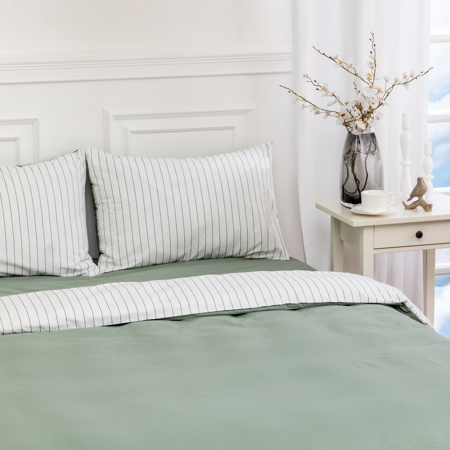 Постельное белье Jade stripe - фото № 8
