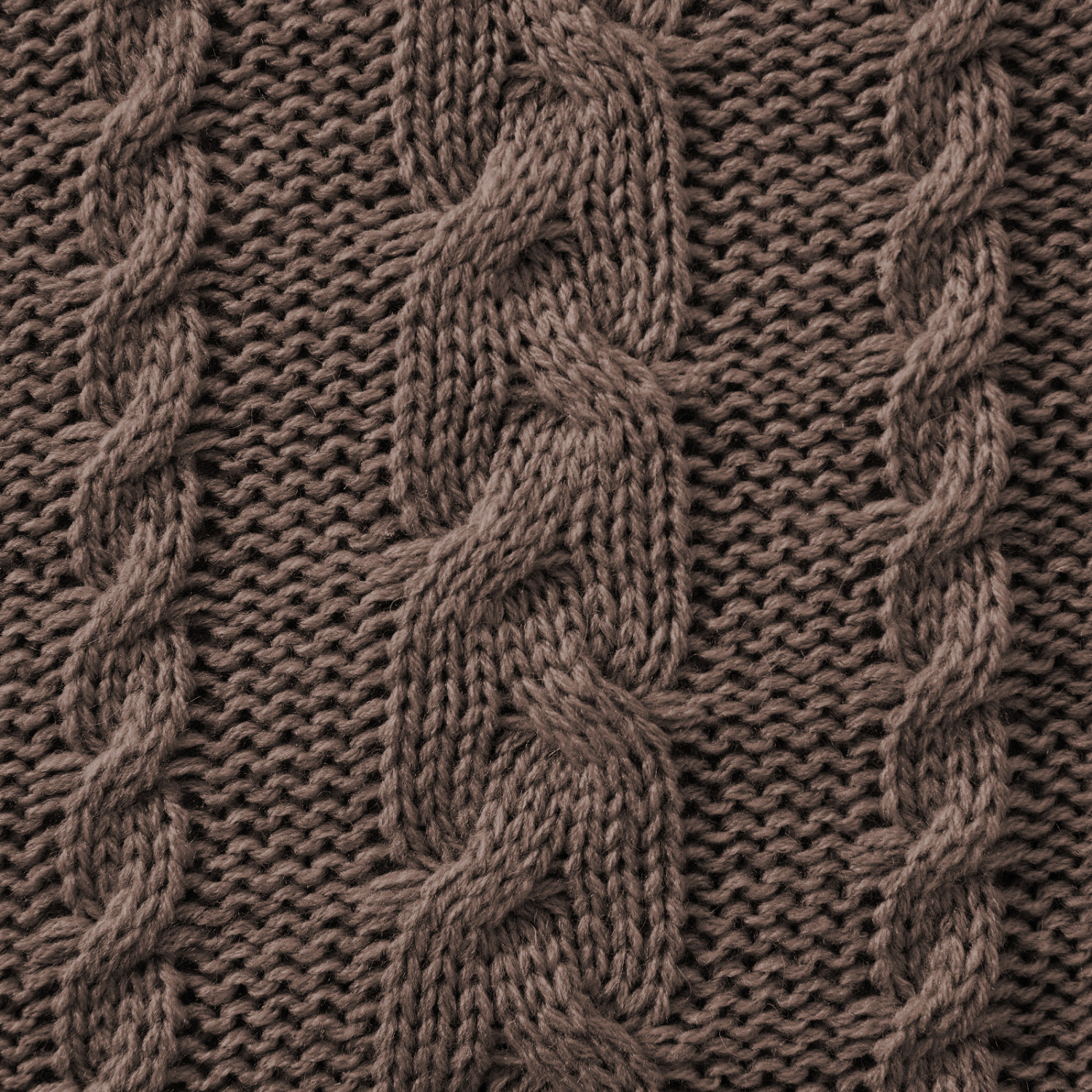 Плед Novallas, шоколадный - фото № 3