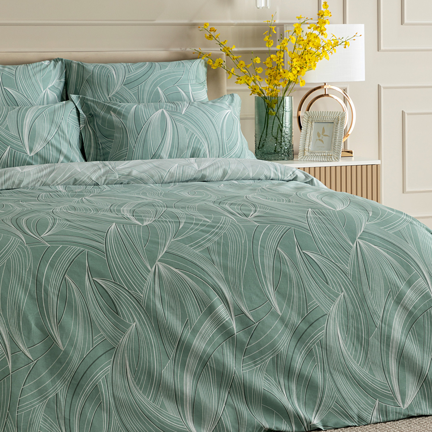 Постельное белье Танцующие листья/Dancing Leaves - фото № 2