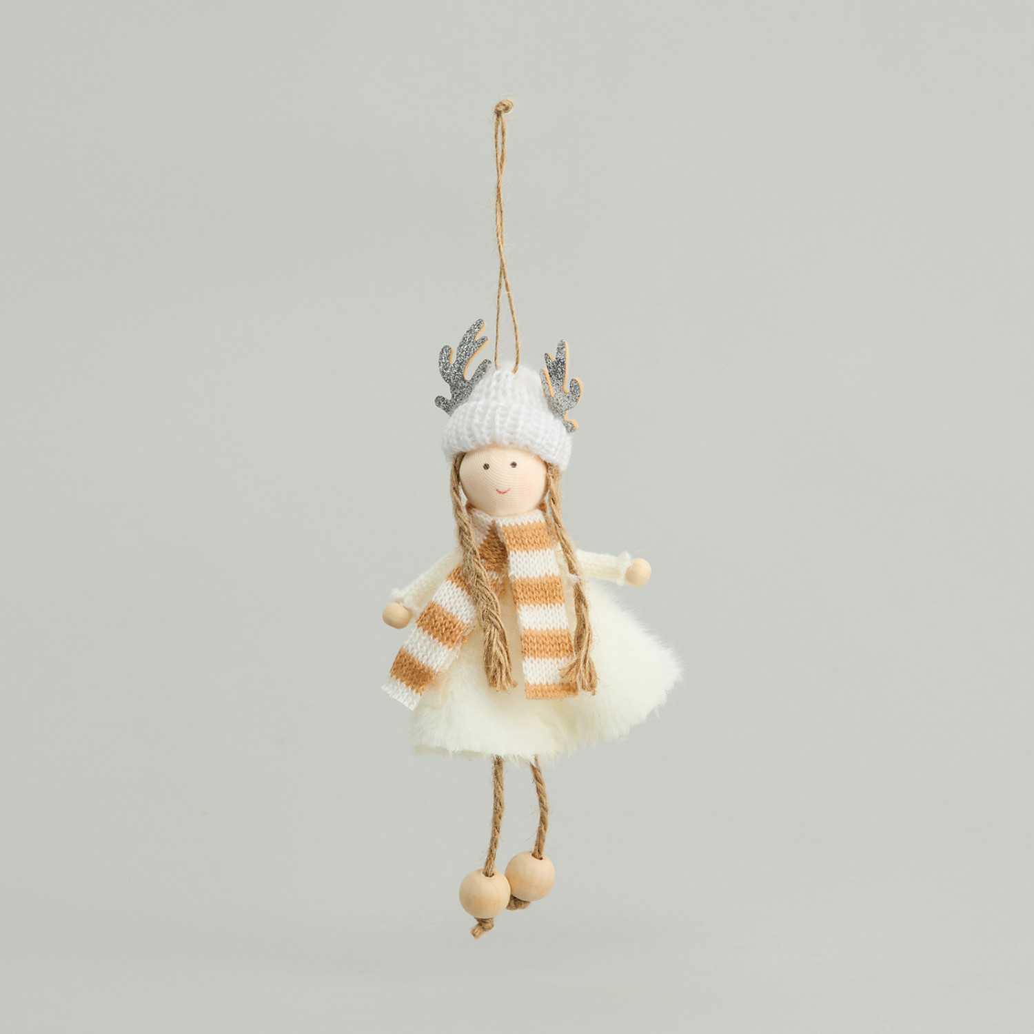 Елочная игрушка Зимняя фея/Winter Fay IV - фото № 4