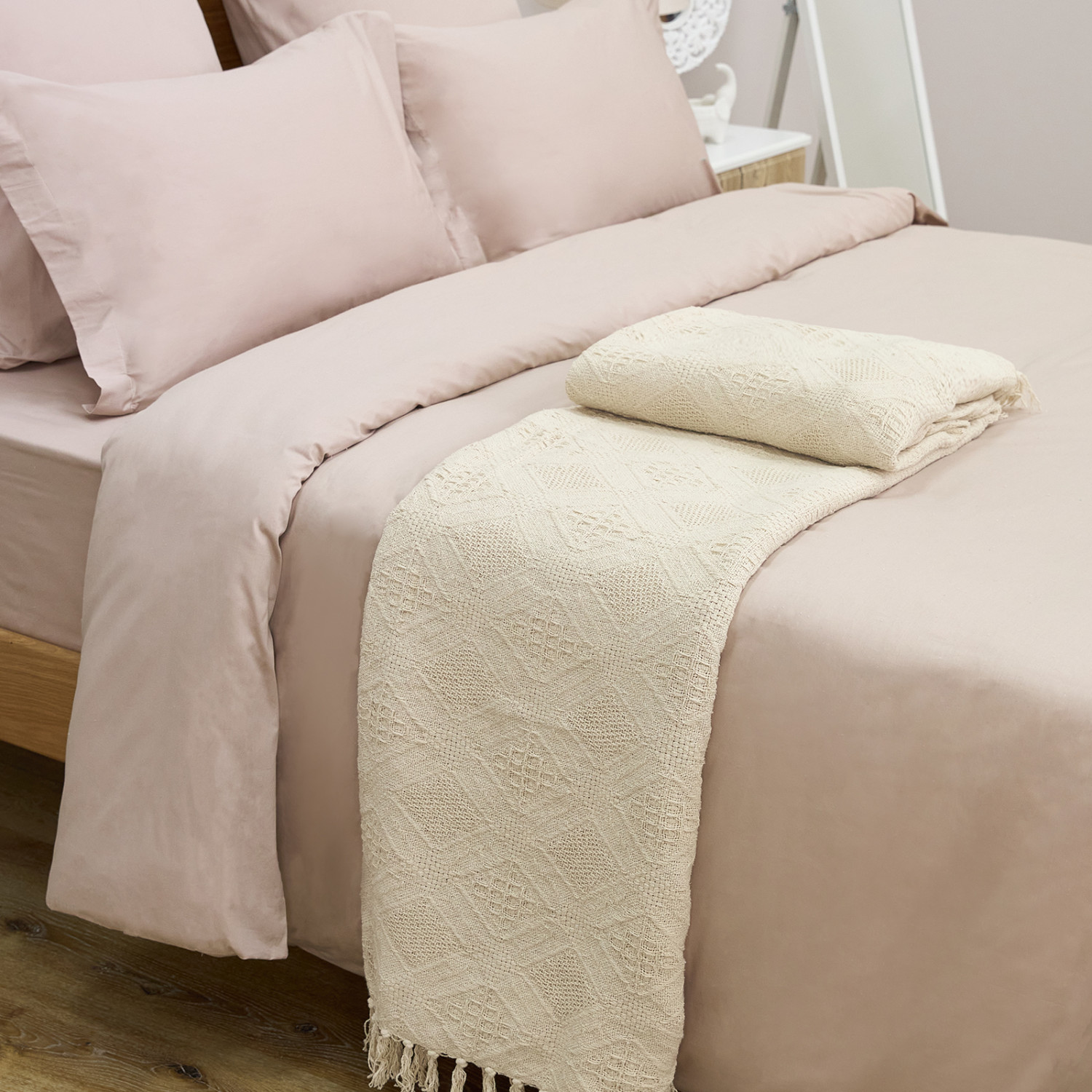 Плед Vittore, бежевый - фото № 2