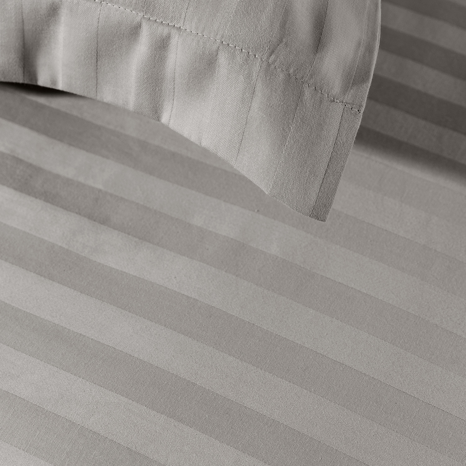 Комплект наволочек Пепельно-серый/Ash gray с ушками I - фото № 6