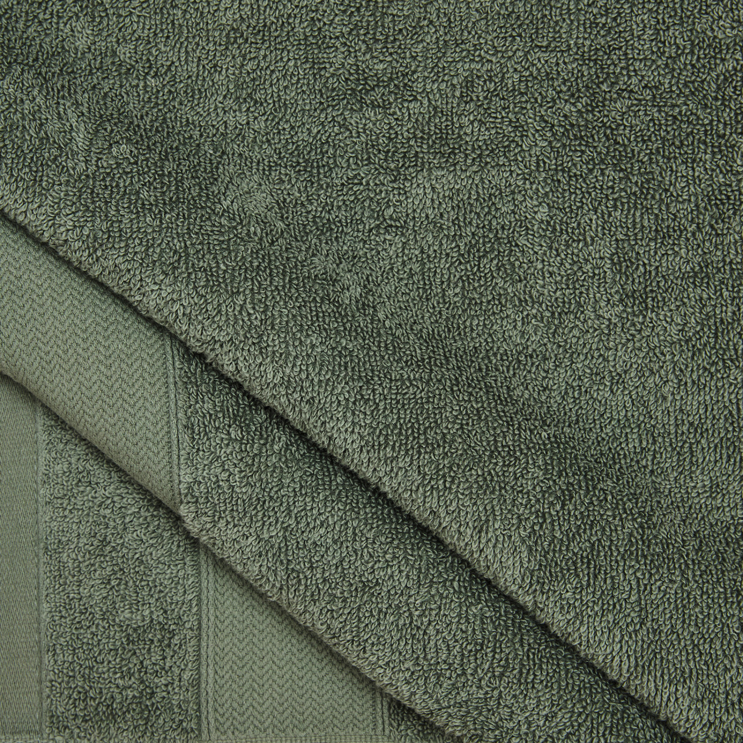 Полотенце махровое Лорд/Lordy, зеленое - фото № 4