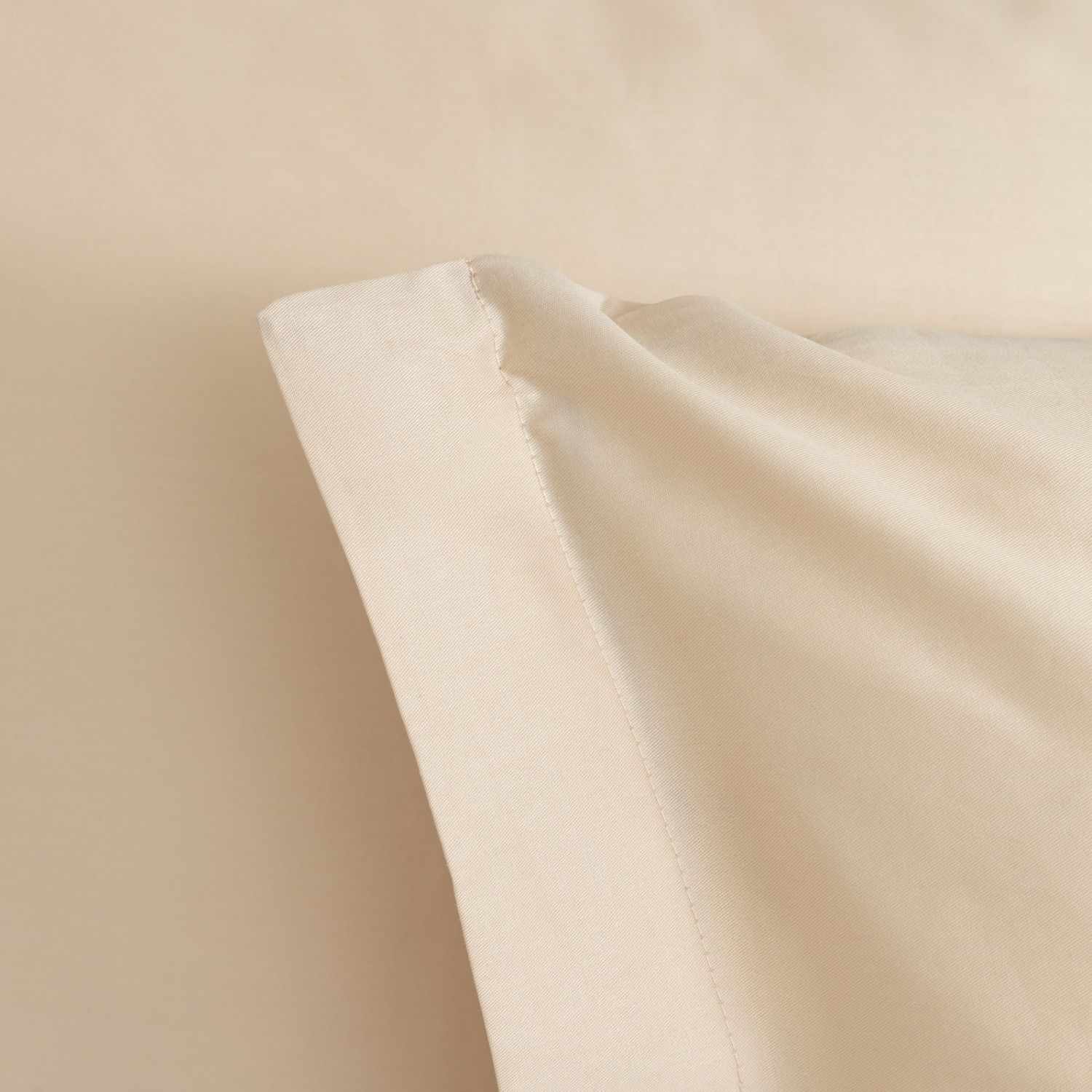 Комплект наволочек Натуральный/Nude с ушками - фото № 3