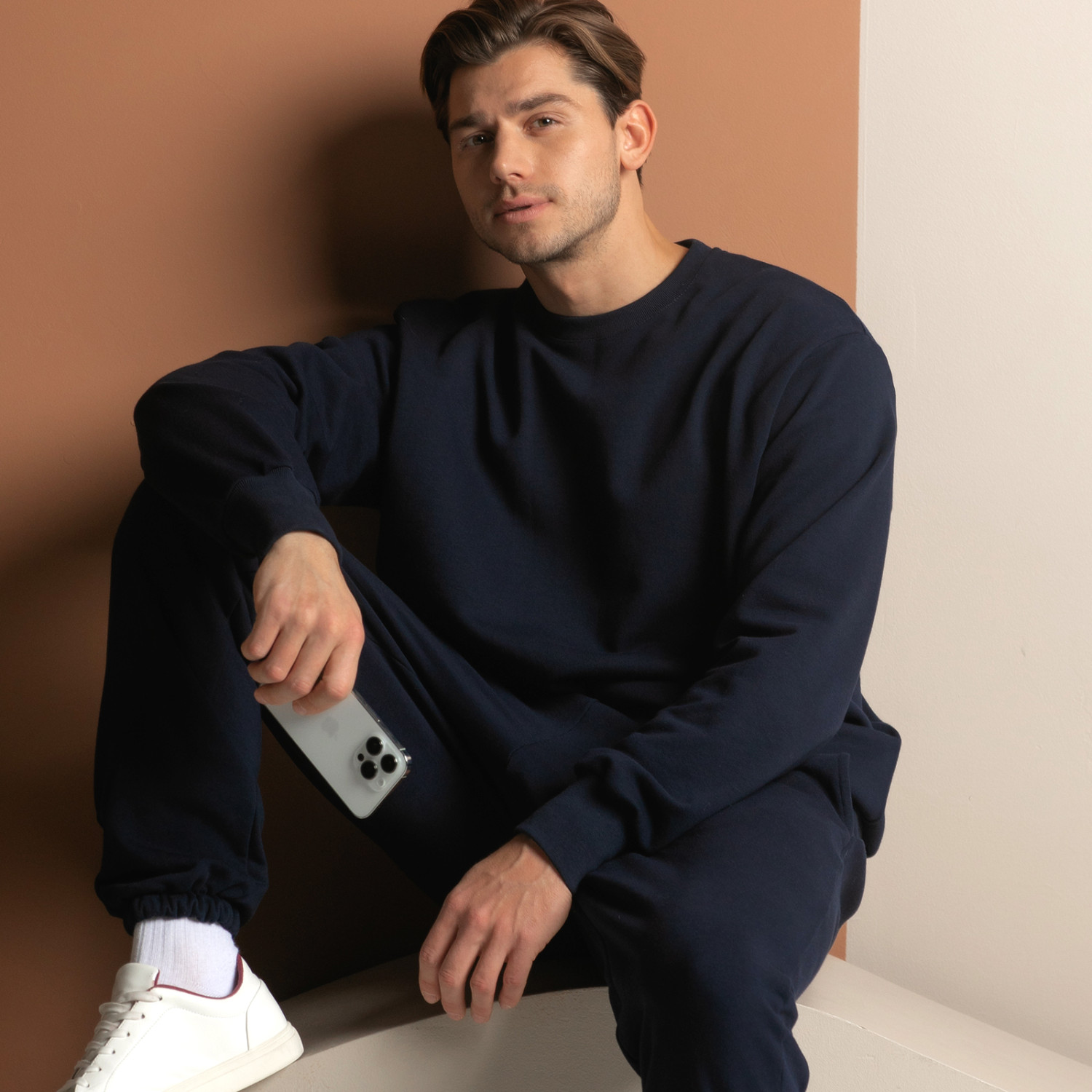 Свитшот Massimo men, синий - фото № 2