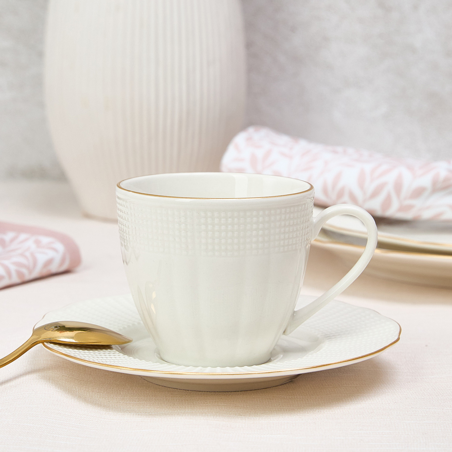 Чайная пара Golden ring