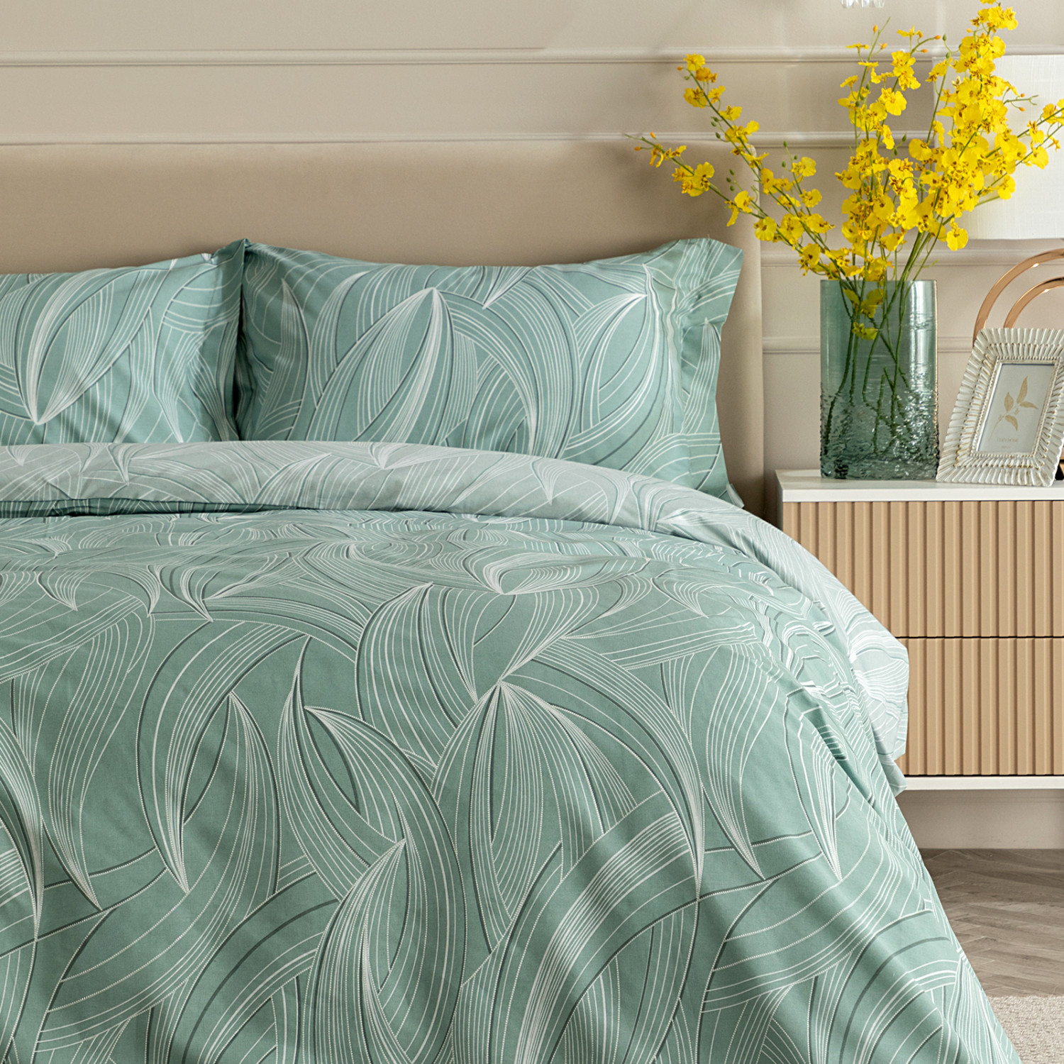 Постельное белье Dancing Leaves - фото № 6