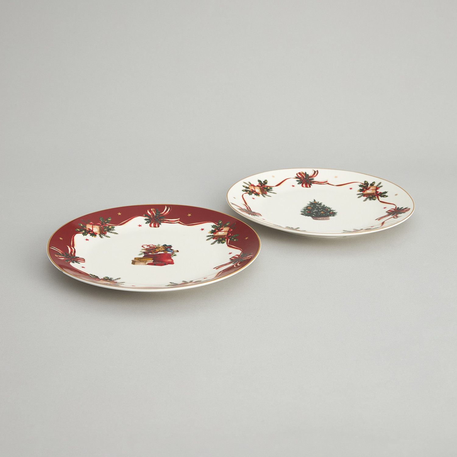Набор тарелок Рождественская сказка/ Christmas tale - фото № 6