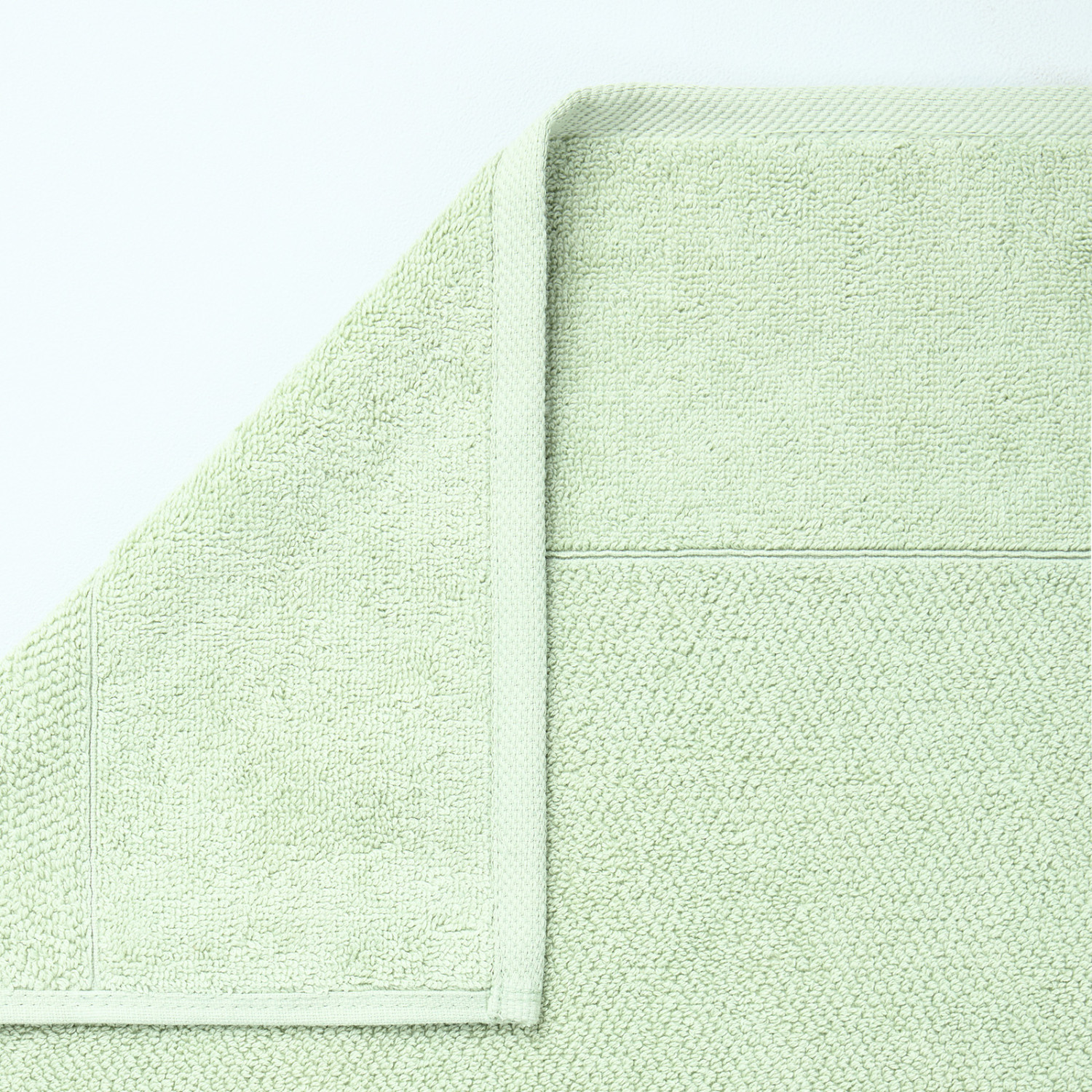 Полотенце махровое Эваристо/Evaristo, зеленое - фото № 2