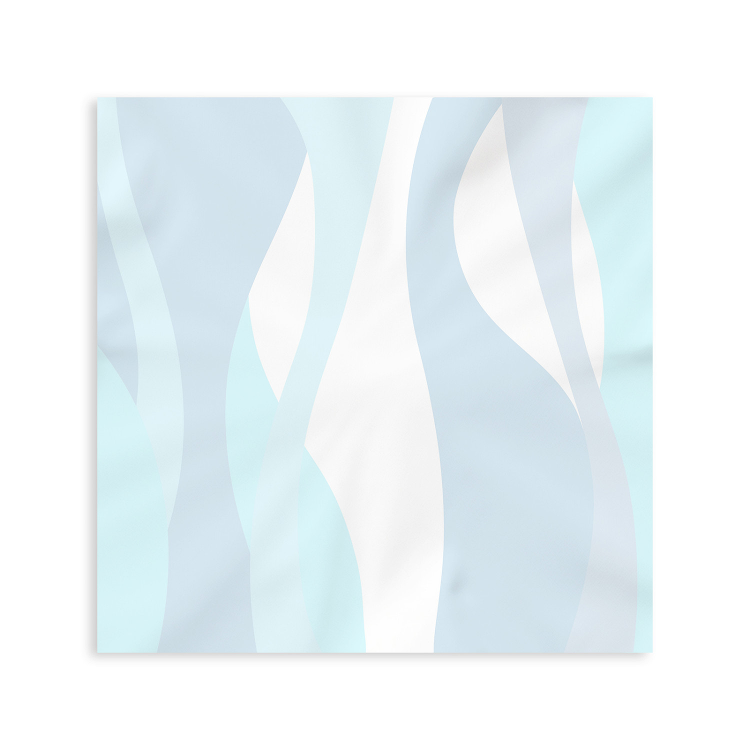 Платок шейный Divina, голубой I - фото № 14