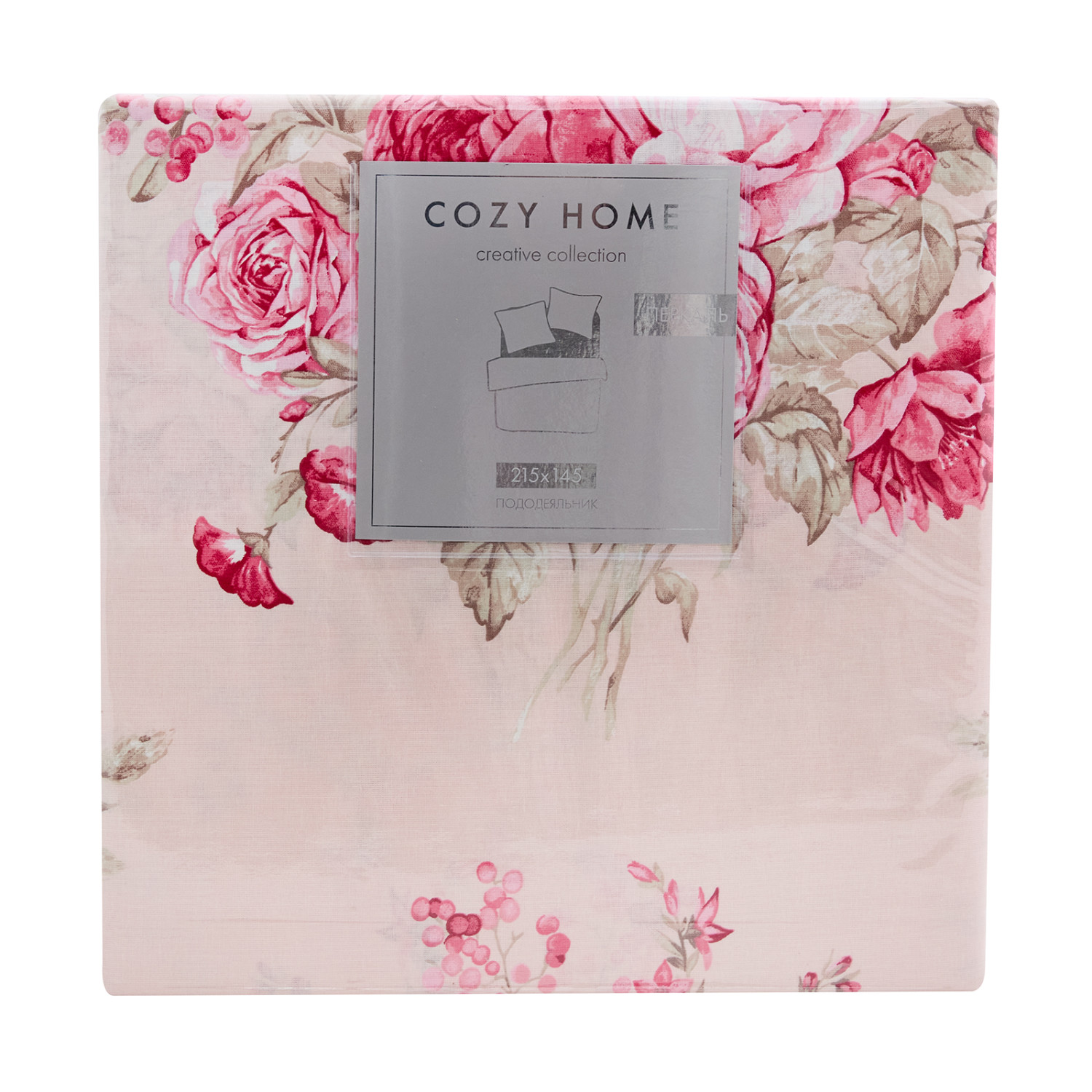 Пододеяльник Rosalia, розовый - фото № 3