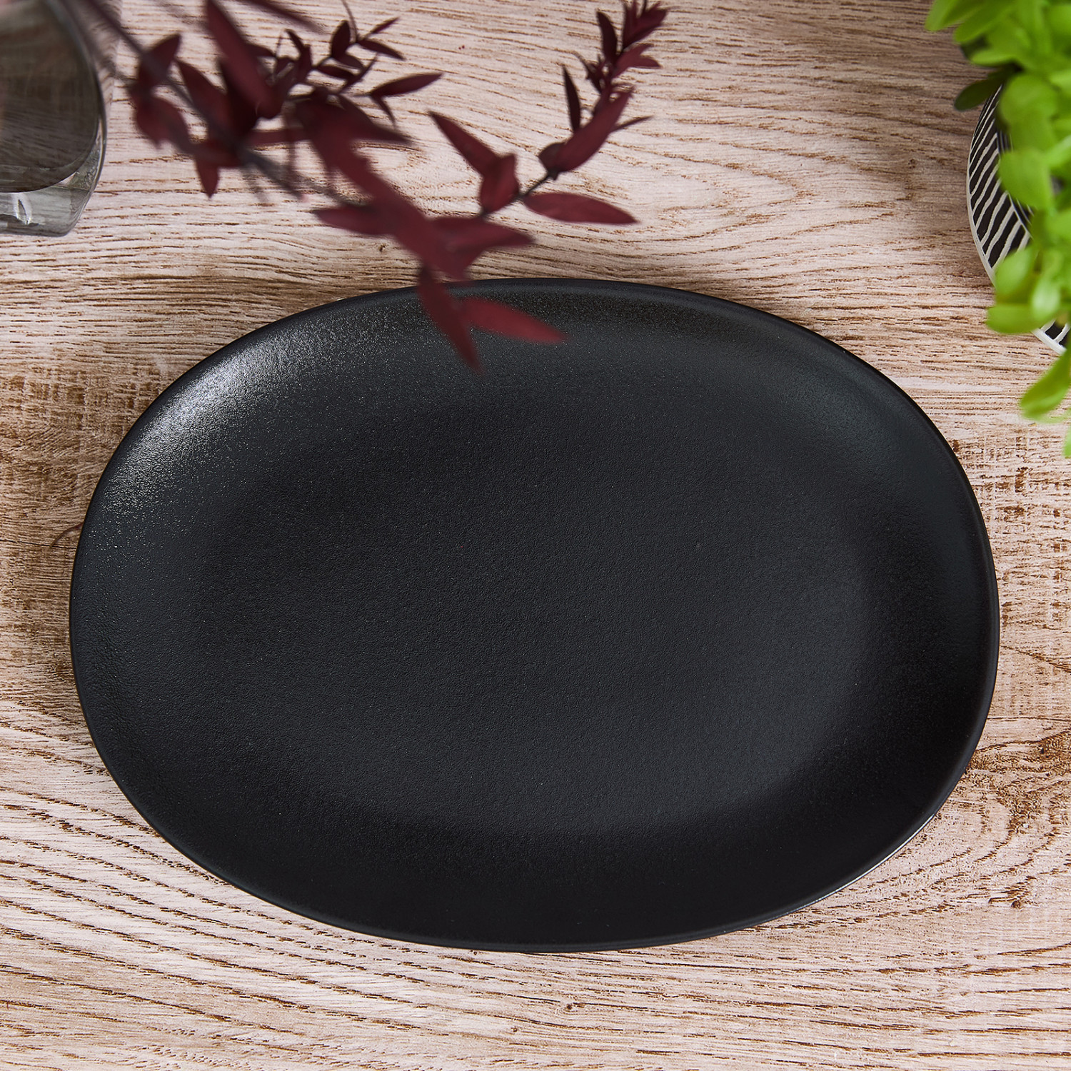 Тарелка Noble black - фото № 2