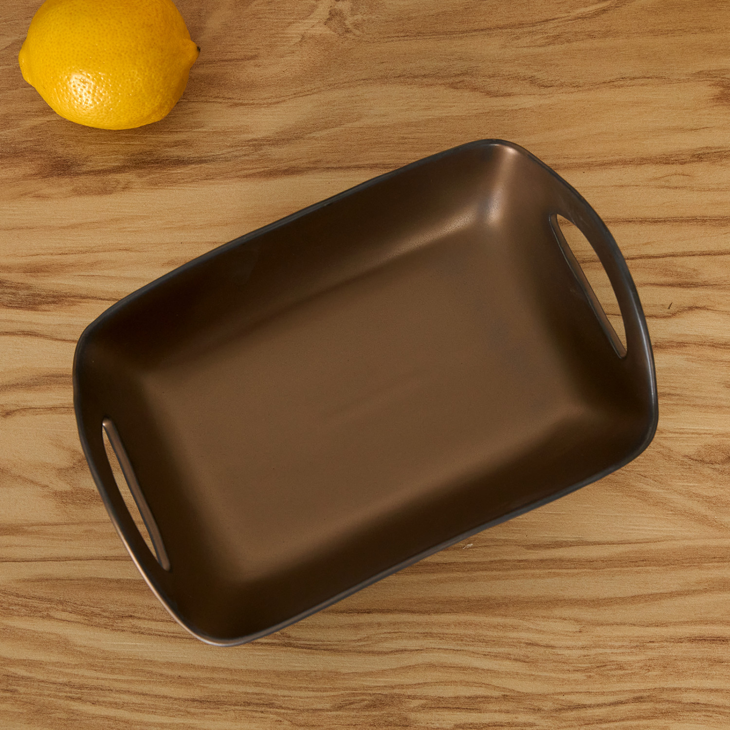 Блюдо с ручками Bronzo - фото № 3