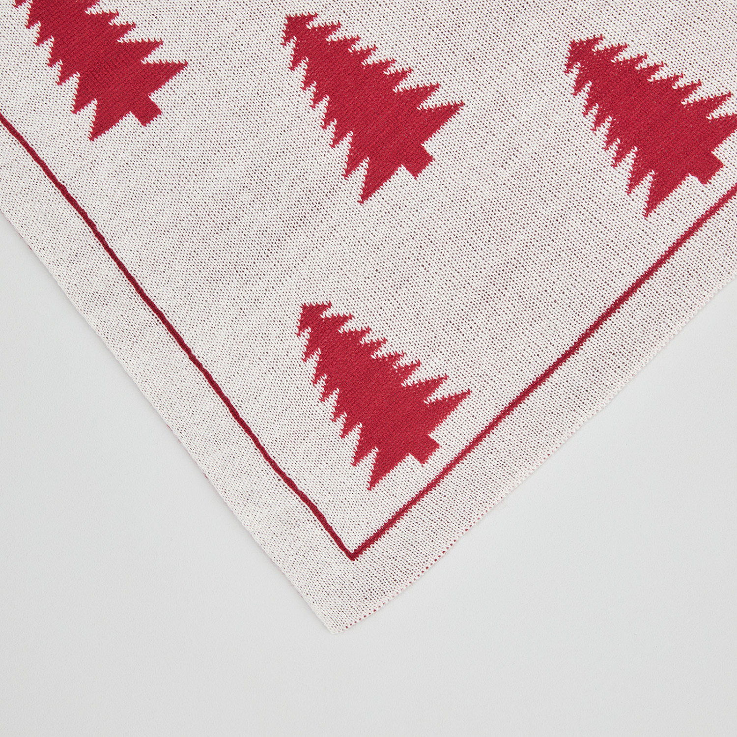 Плед Abete rosso, красный - фото № 8