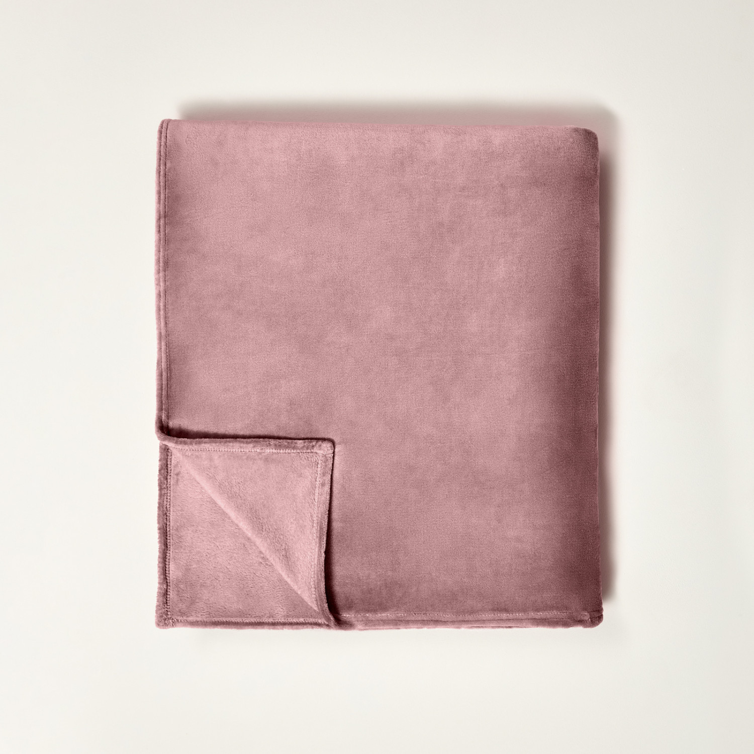 Плед Supersoft, дымчато-розовый - фото № 6