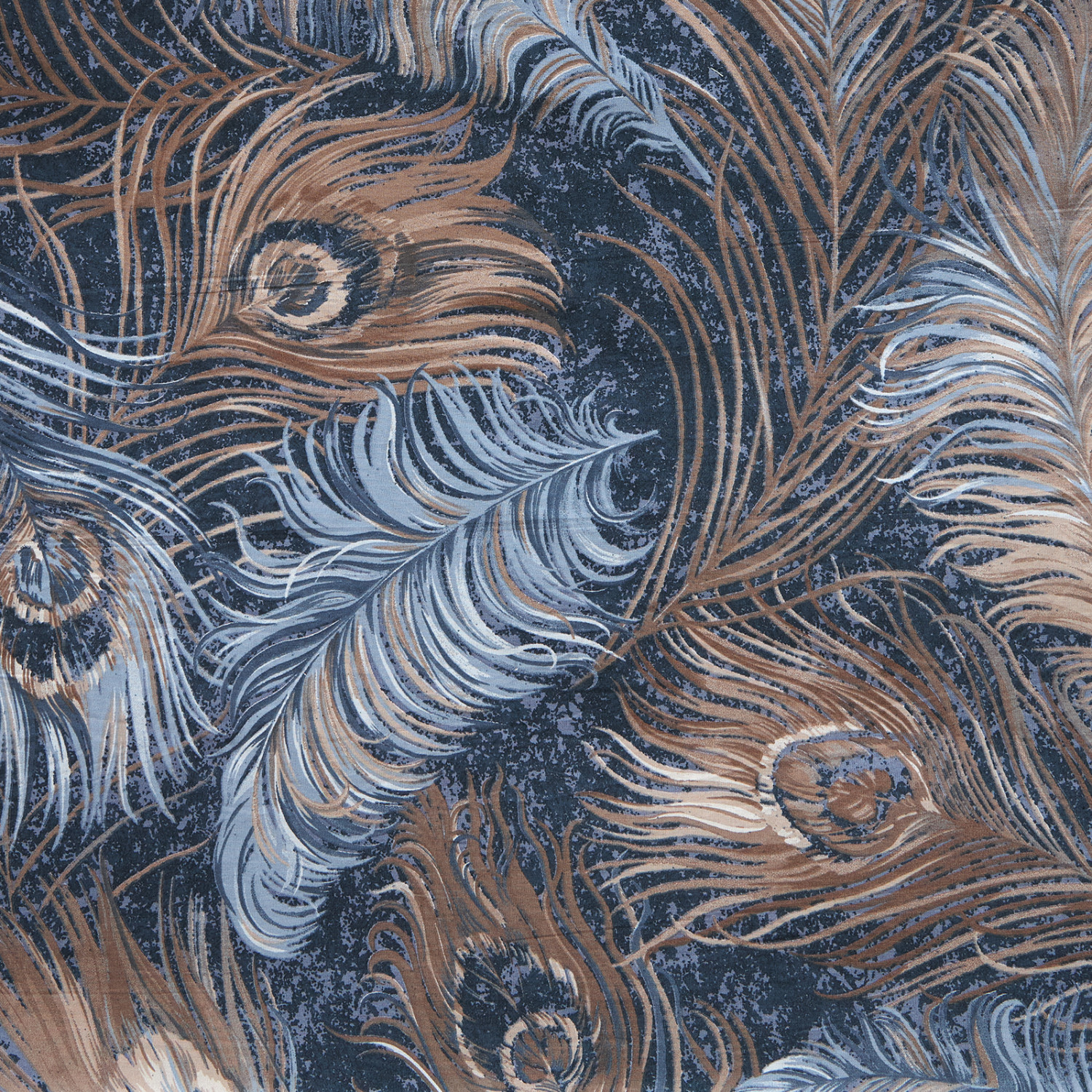 Постельное белье Павлин/Pavone, синее - фото № 12