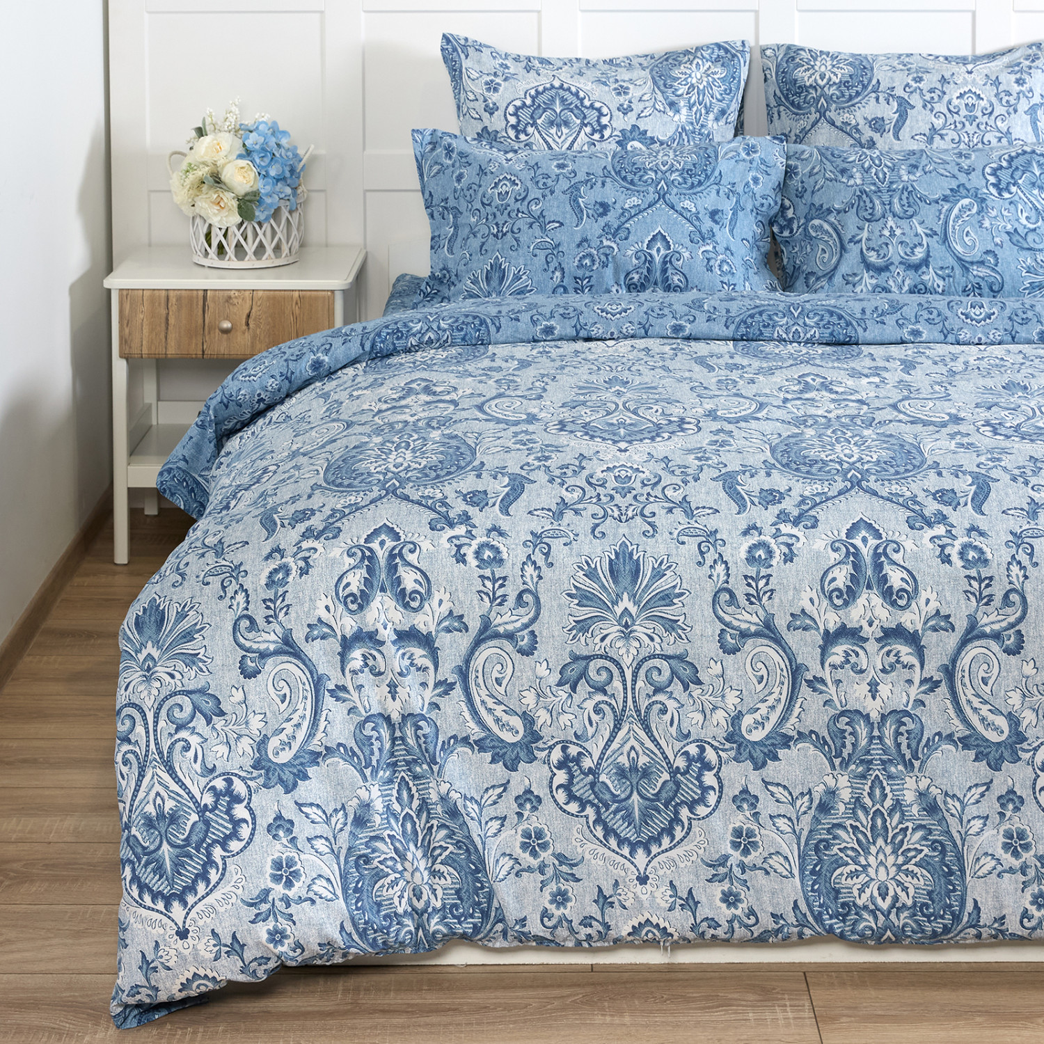 Постельное белье Mistero Blue (тубус) - фото № 9