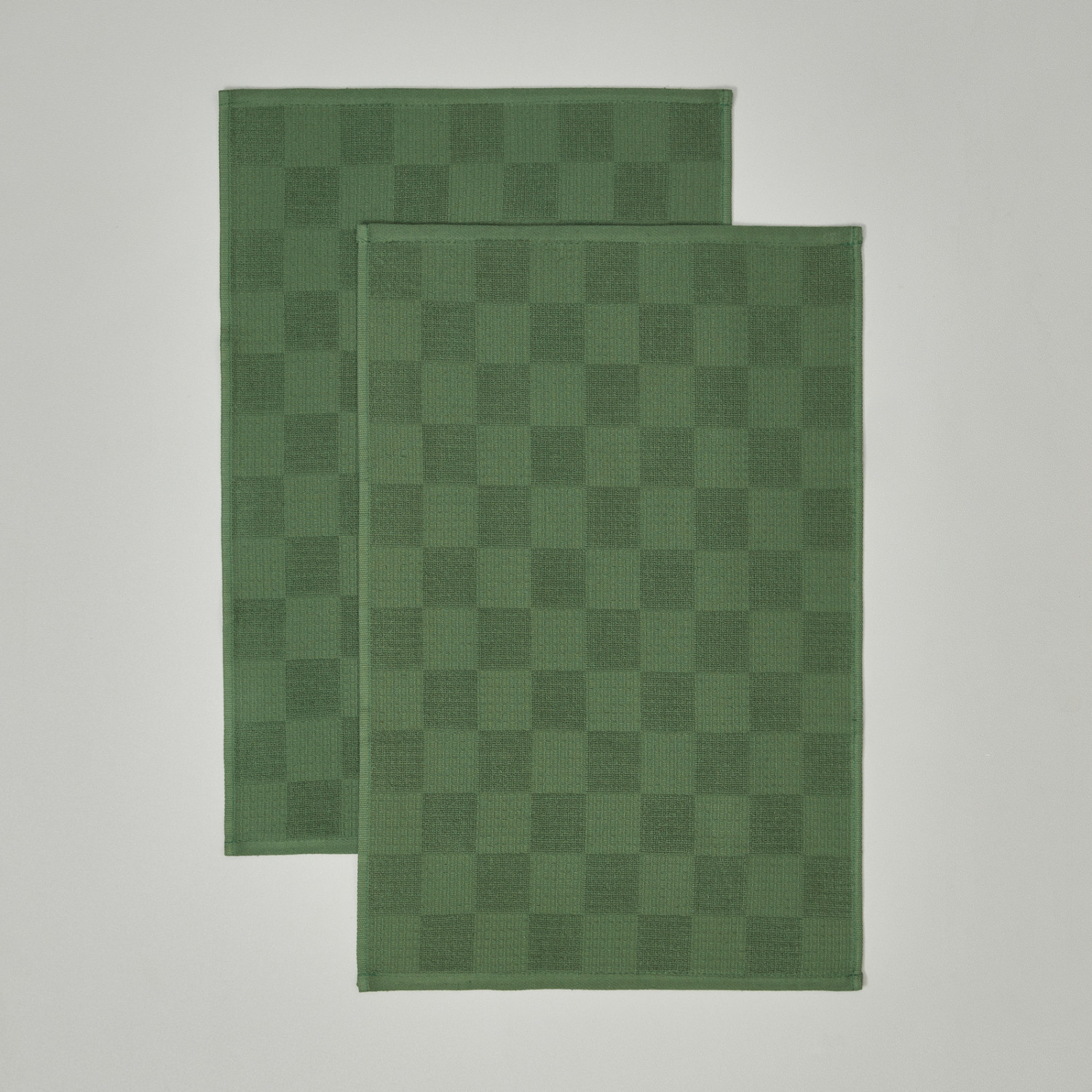 Комплект махровых полотенец Liandro, зеленый - фото № 3