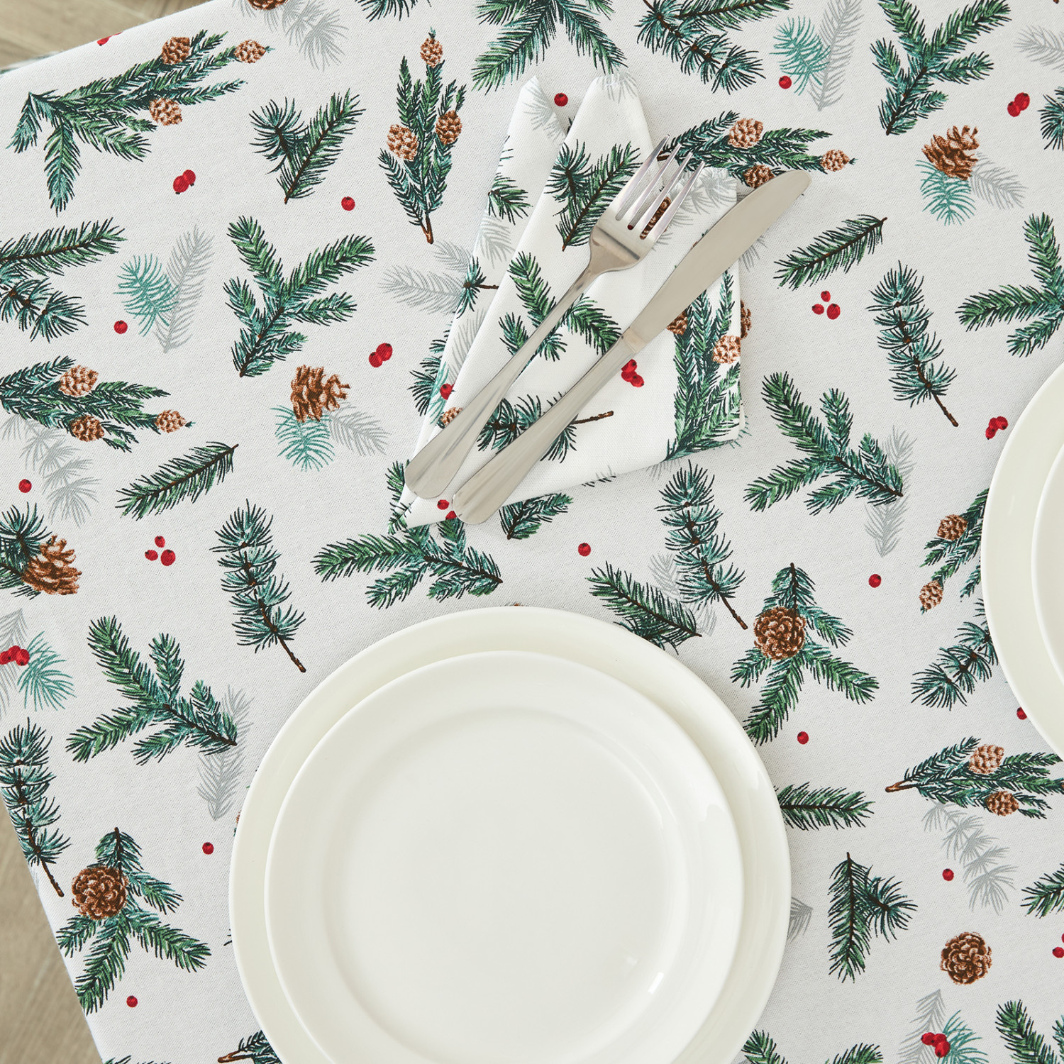 Скатерть Елка/Christmas tree III - фото № 4