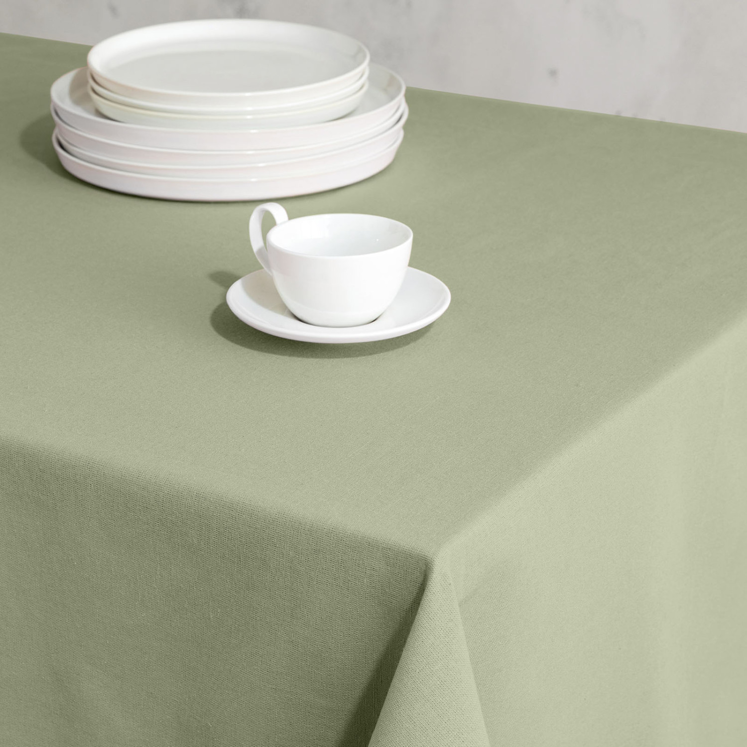 Скатерть Флемеля/Flamelia, зеленая - фото № 2