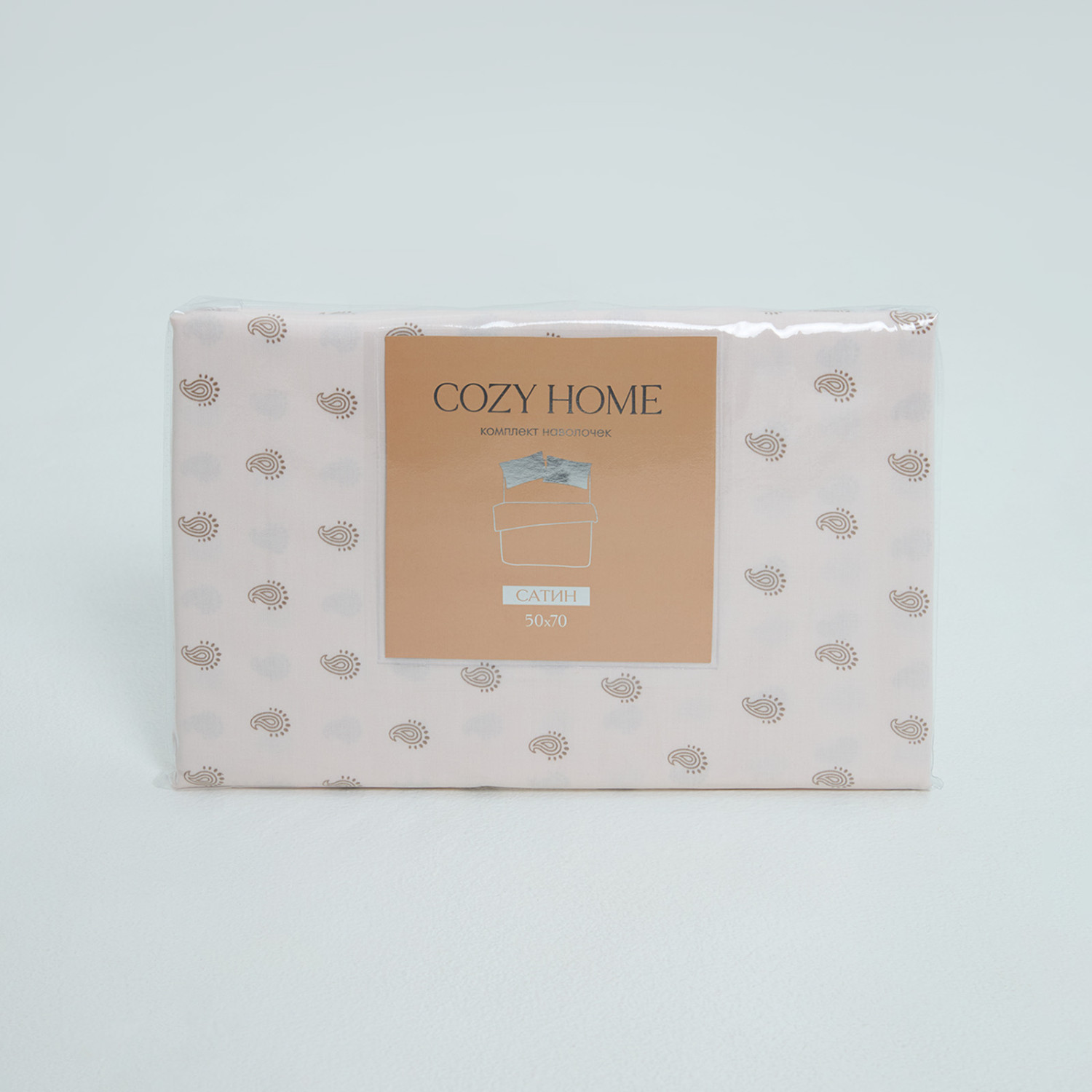 Комплект наволочек Сантино (светлый) с ушками - фото № 12