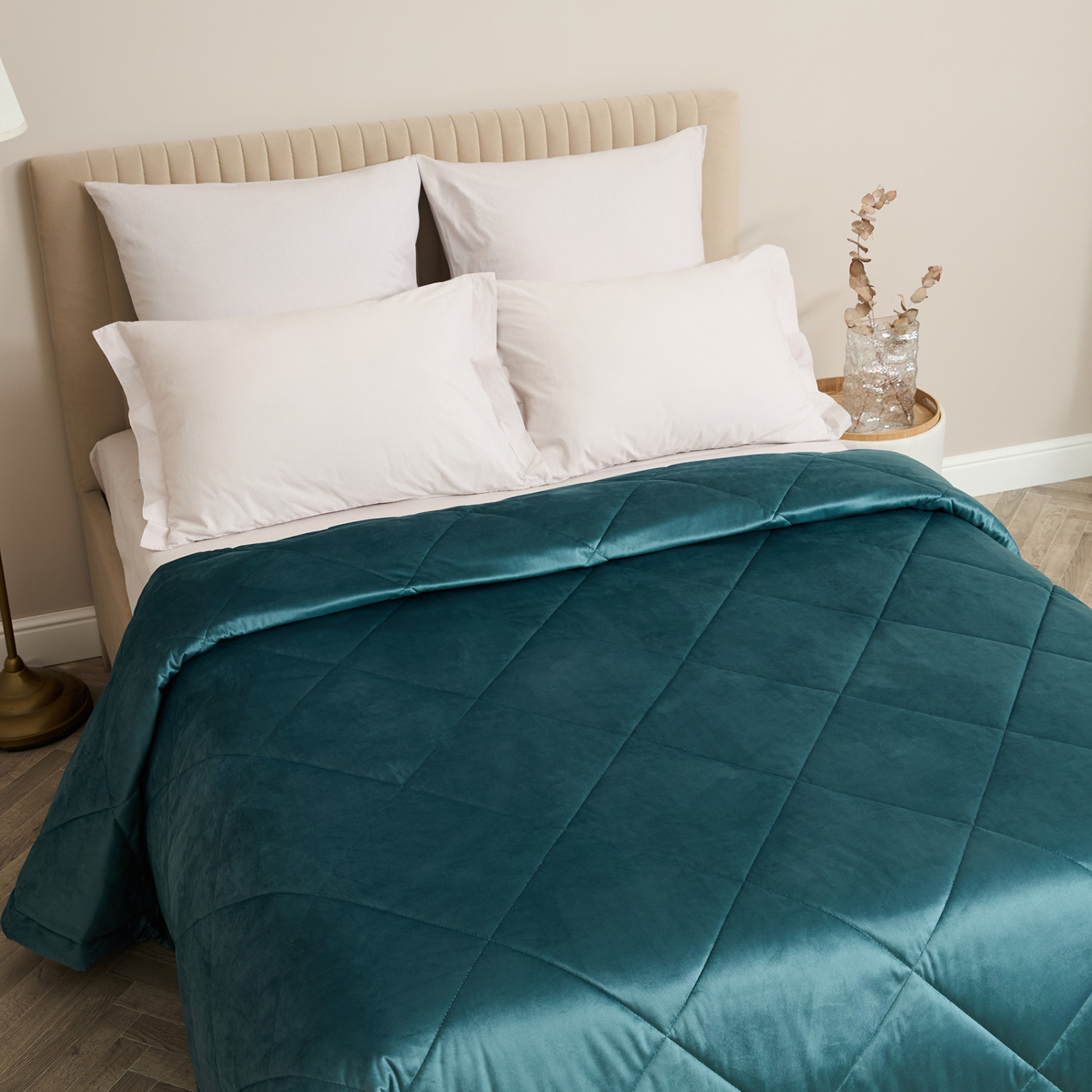 Покрывало Donata, бирюза - фото № 4