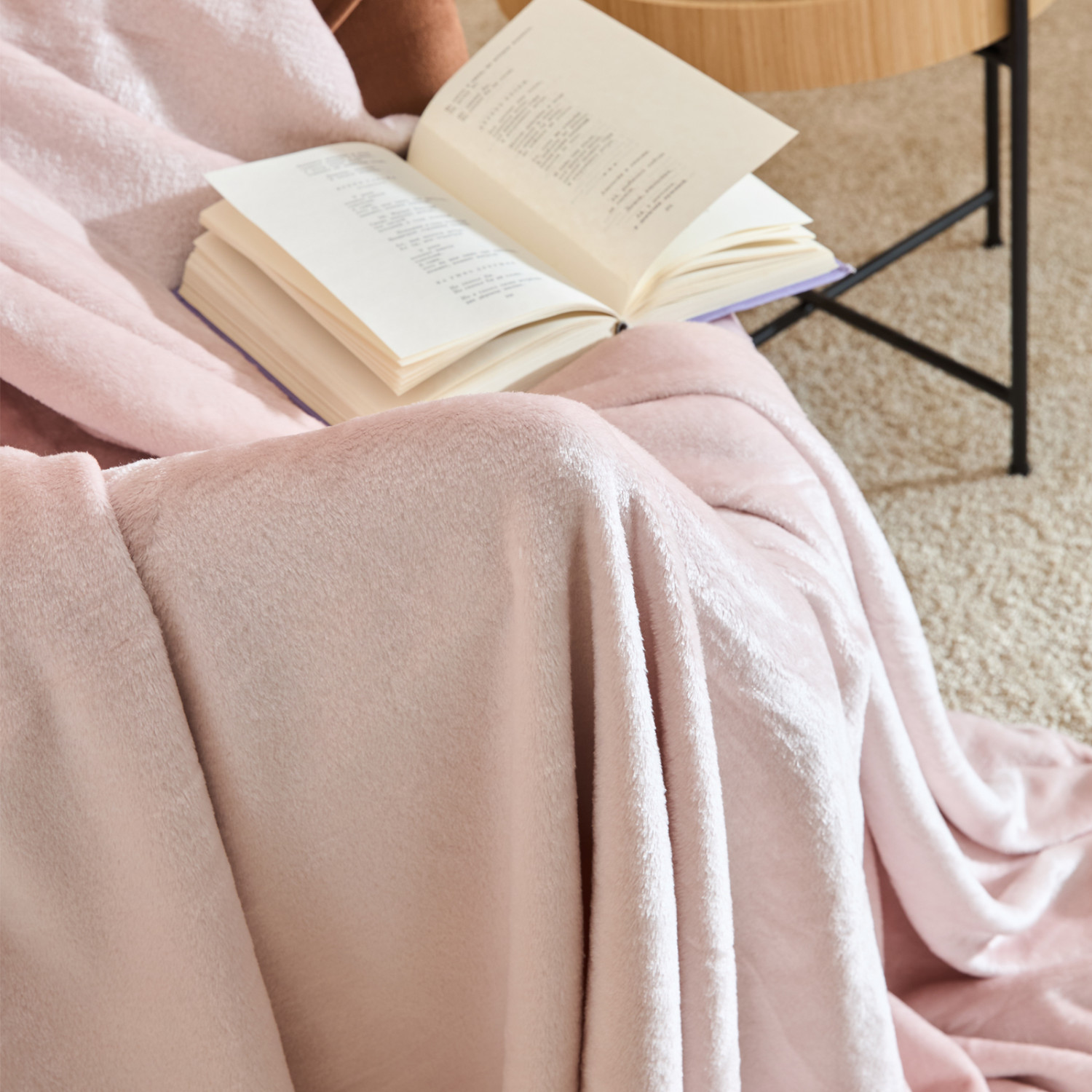 Плед Циприя/Cipria, розовый - фото № 2