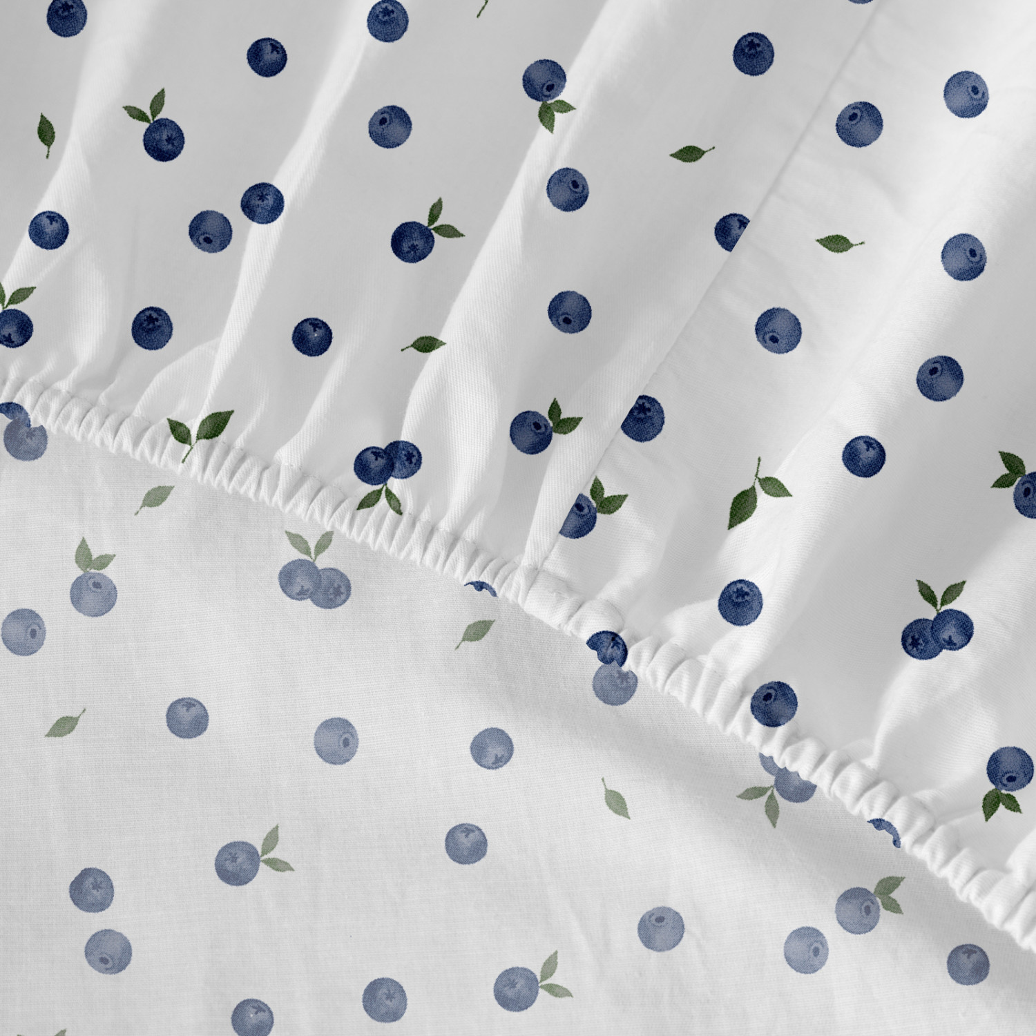 Простыня на резинке Черника/Mirtillo - фото № 2