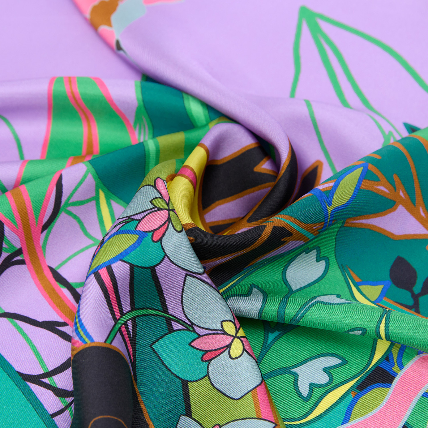 Платок шейный Pantera esotica - фото № 2