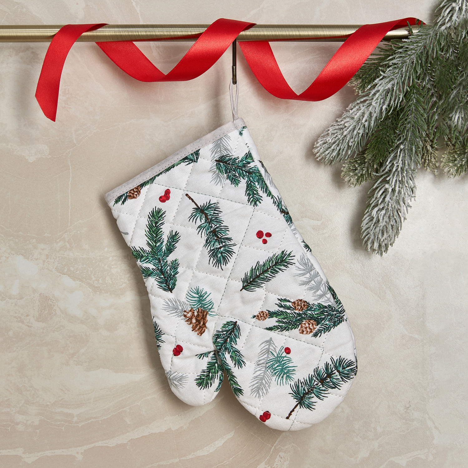 Прихватка-рукавица Елка/Christmas tree