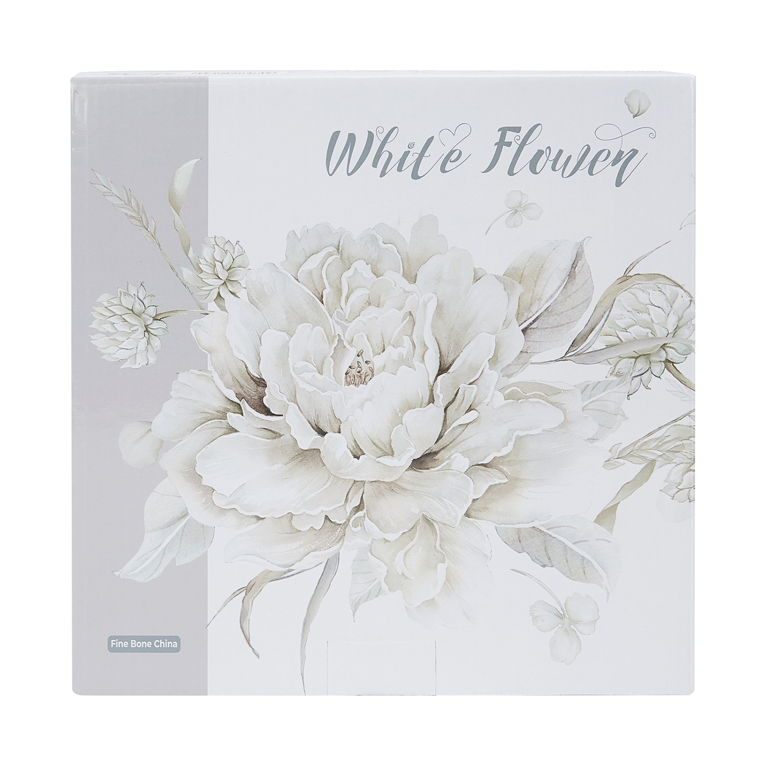 Набор тарелок White flower - фото № 3
