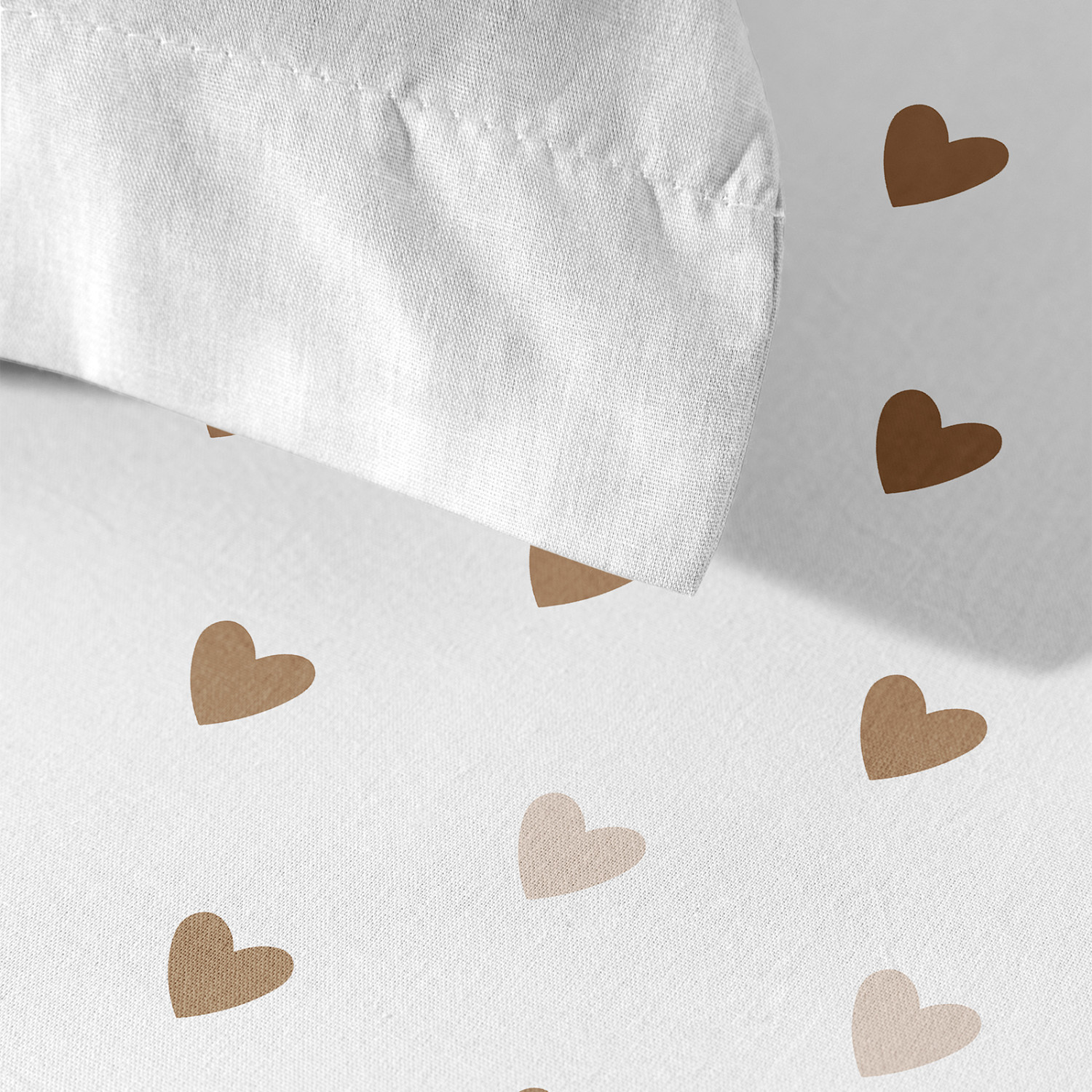 Простыня на резинке Amore mio brown - фото № 4