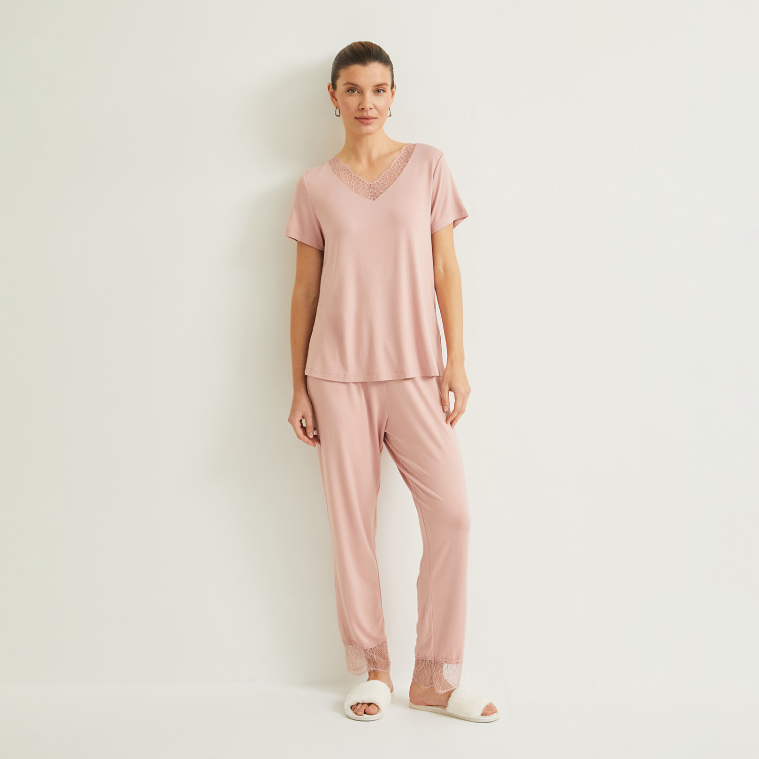 Пижама Lacy, розовая