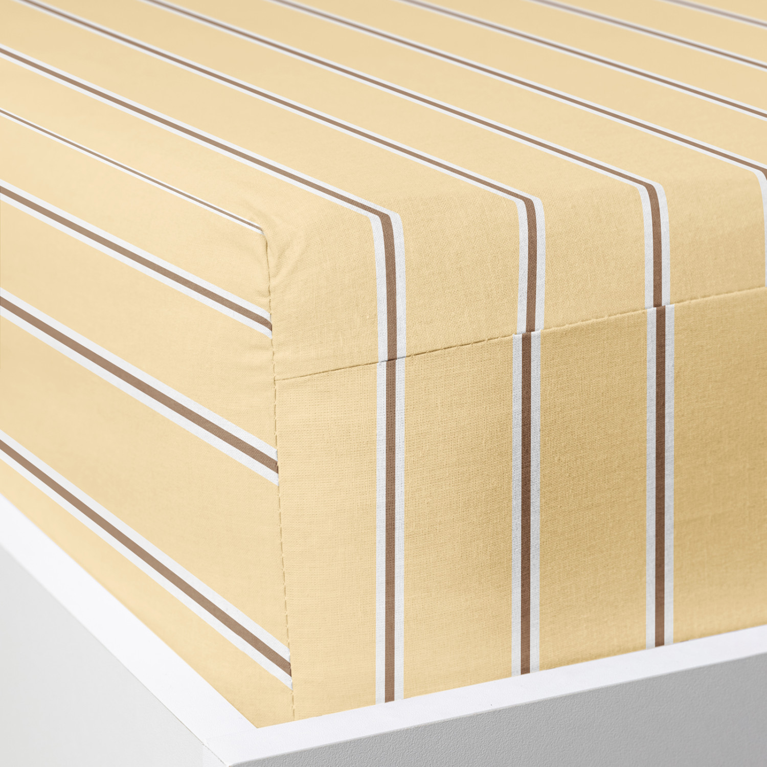 Простыня на резинке Масло (полоска)