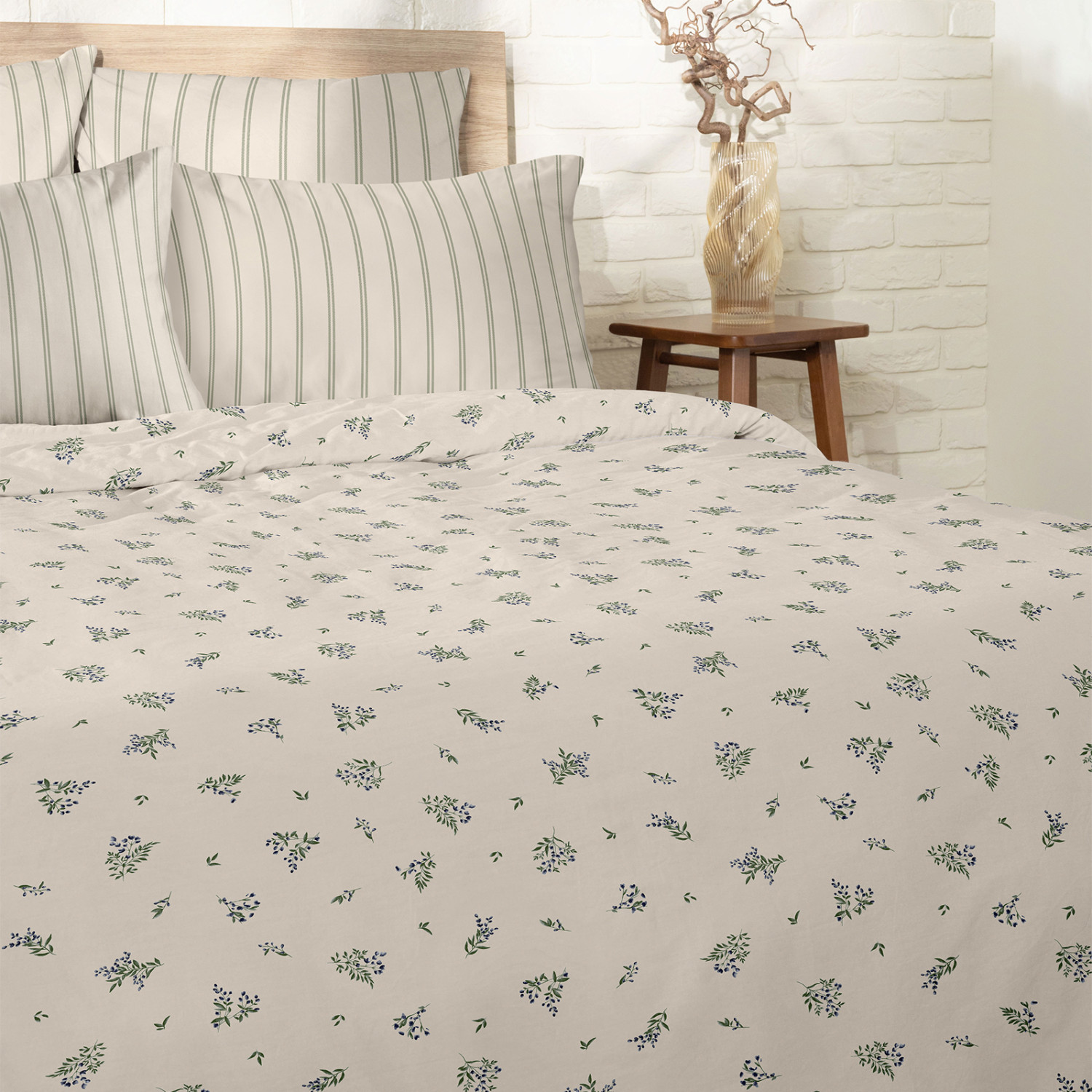 Постельное белье Туманные цветы/Misty flowers - фото № 3