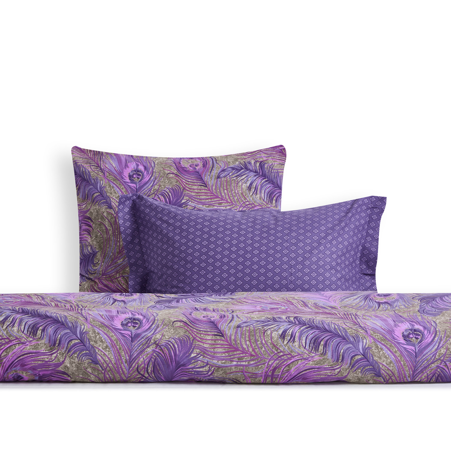 Постельное белье Pavone, сиреневое - фото № 6