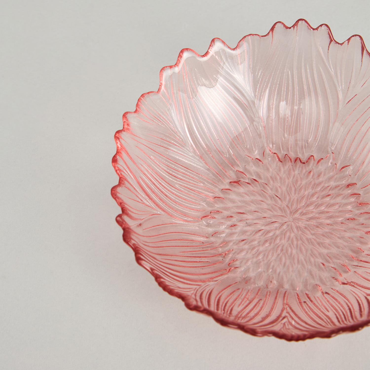 Блюдо Fiori, розовое - фото № 2