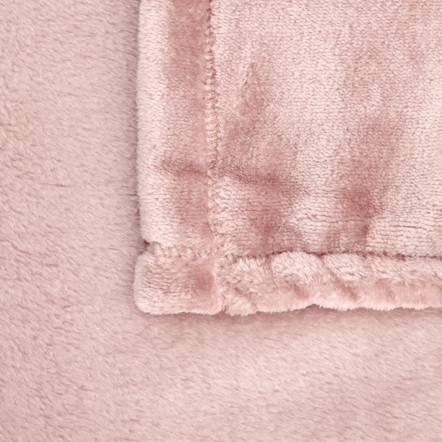 Плед Supersoft, бледно-розовый - фото № 6