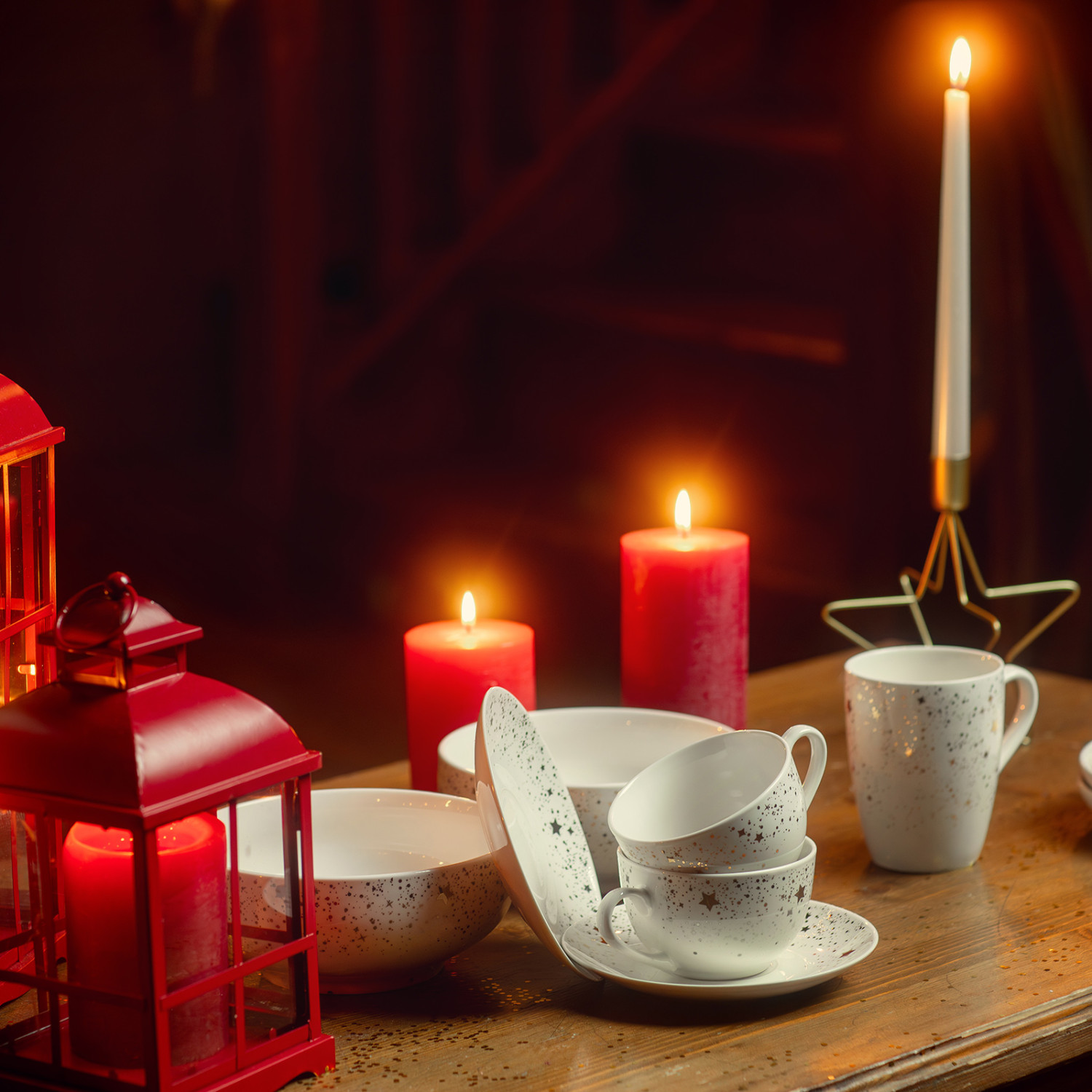 Кружка Universe, серебро - фото № 4