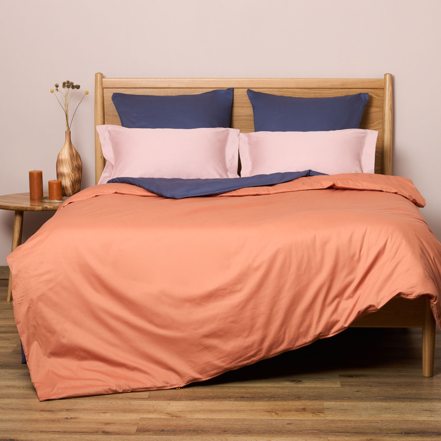 Простыня на резинке Romantic pink - фото № 8